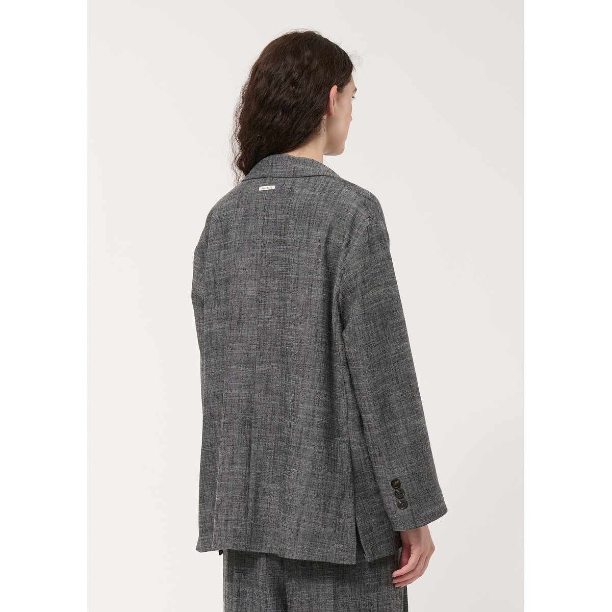Veste tailleur oversize charbon, HUMILITY