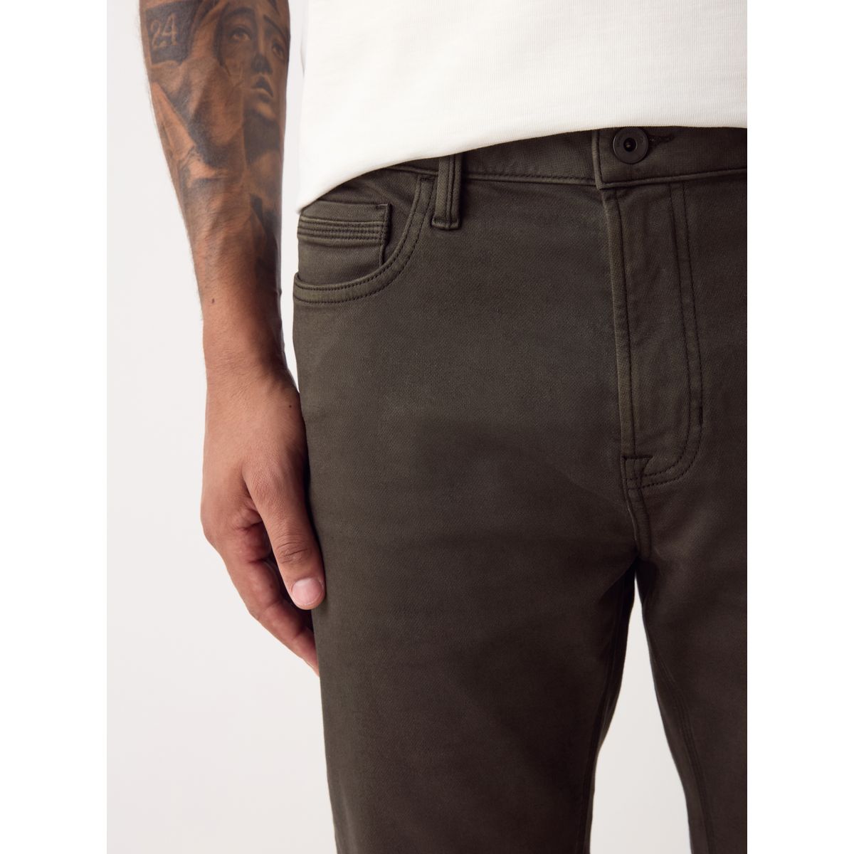 Jean confort stretch marron, NEXT