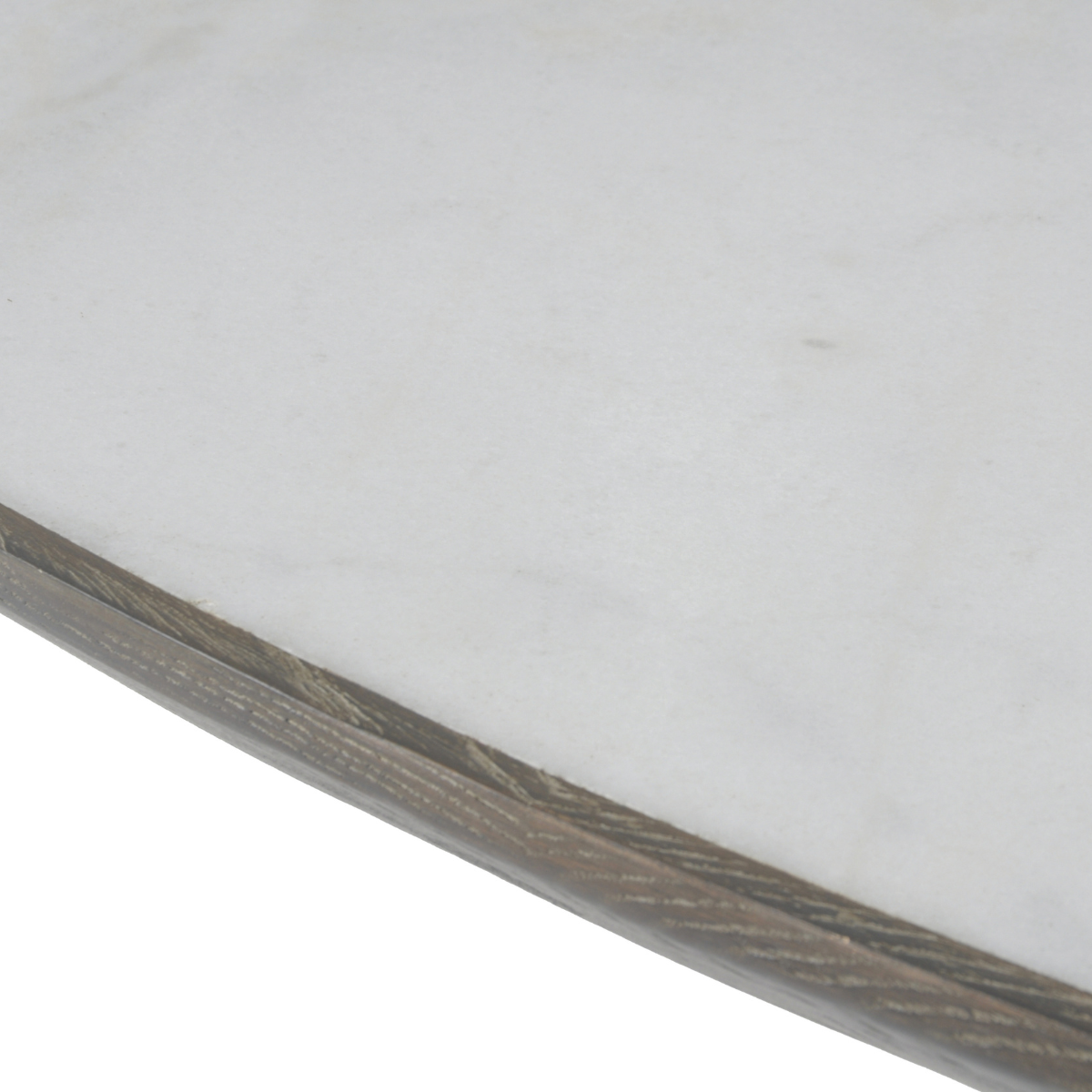 Table de salle à manger ovale en marbre blanc L180 cm - TULIPE blanc, SIGNATURE