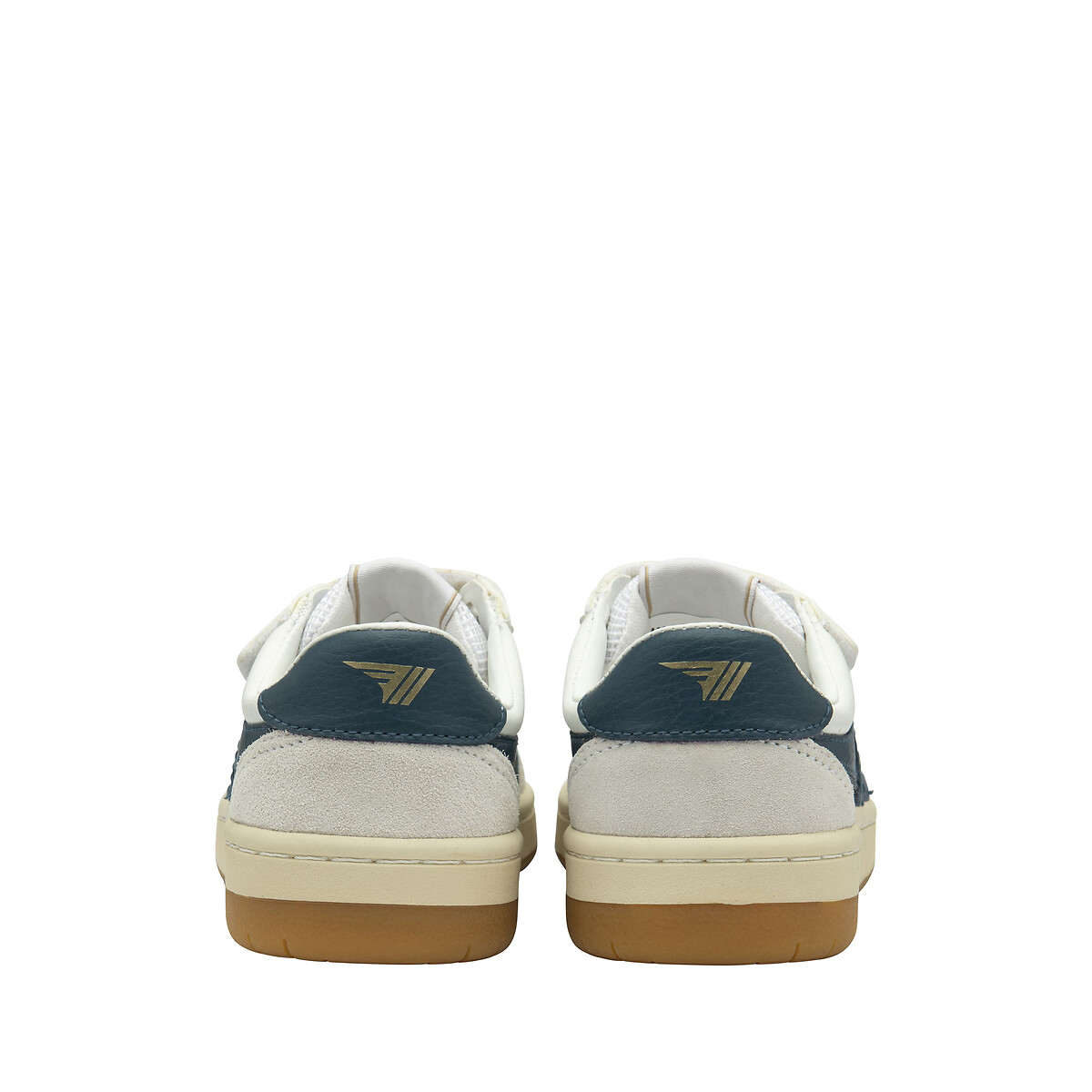 Baskets Hawk Strap blanc/bleu marine, GOLA