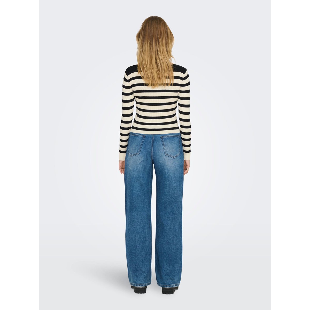 Pull En Maille eggnog, JDY