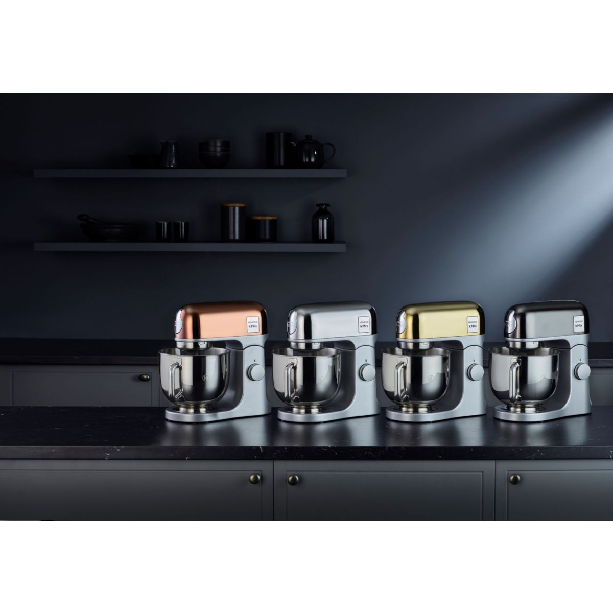 Robot pâtissier KMX760BC Kmix Noir Glossy noir, KENWOOD