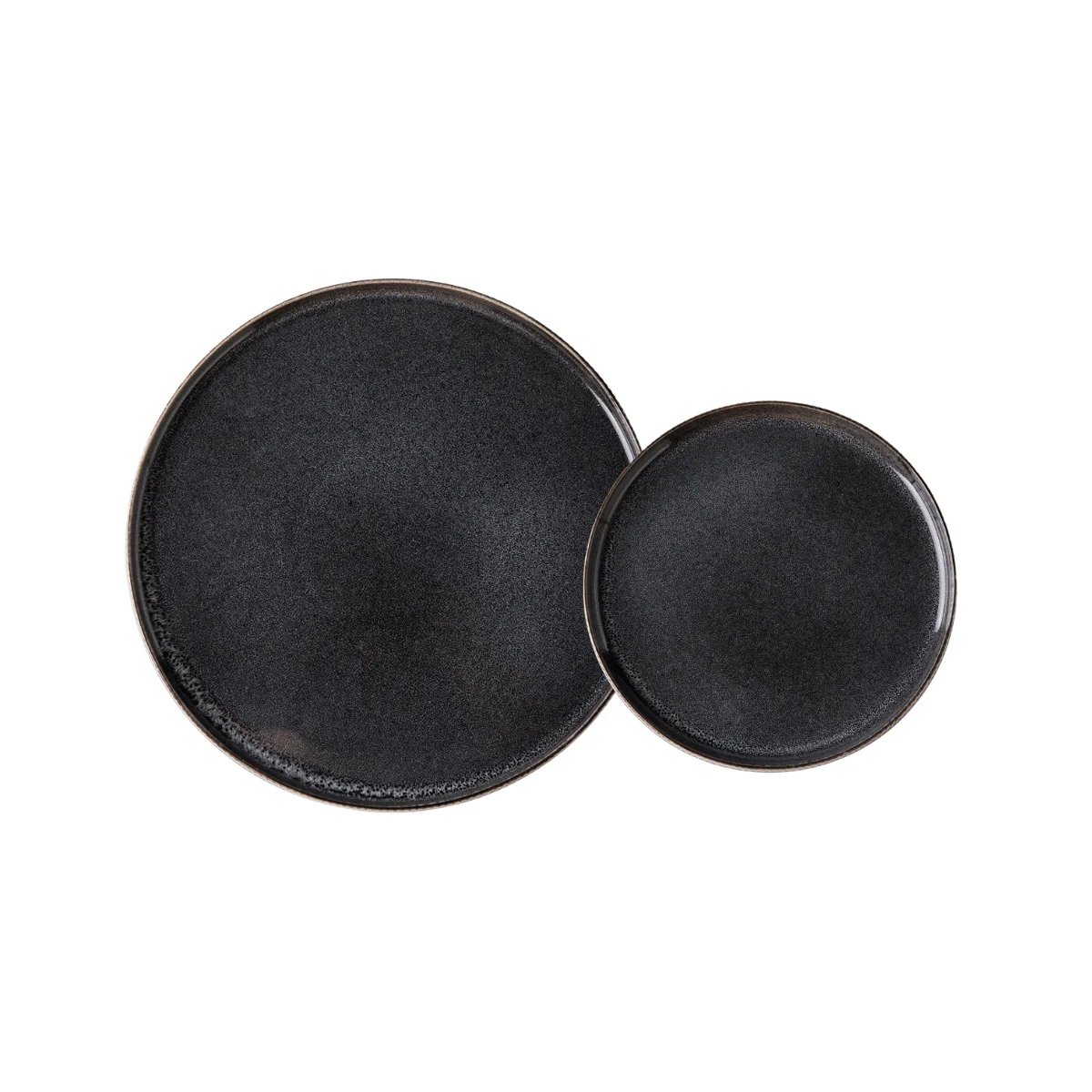 Service 12 pièces - "Charbon" noir, LAGUIOLE CUISSON
