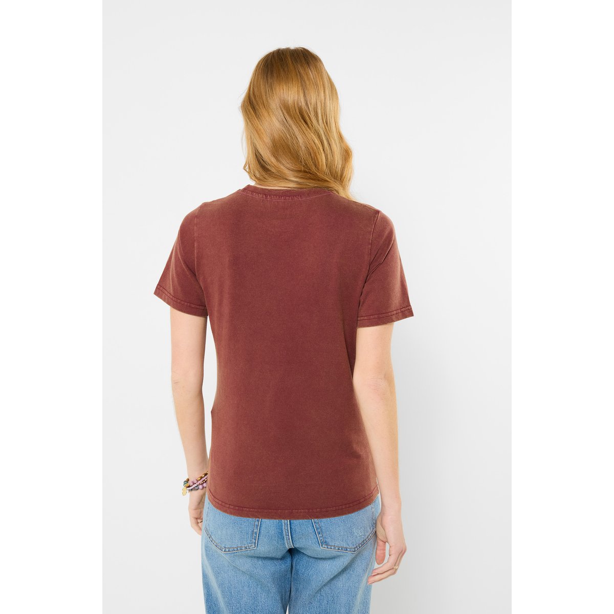 T-shirt à motif papillon d’inspiration rétro violet, JOE BROWNS