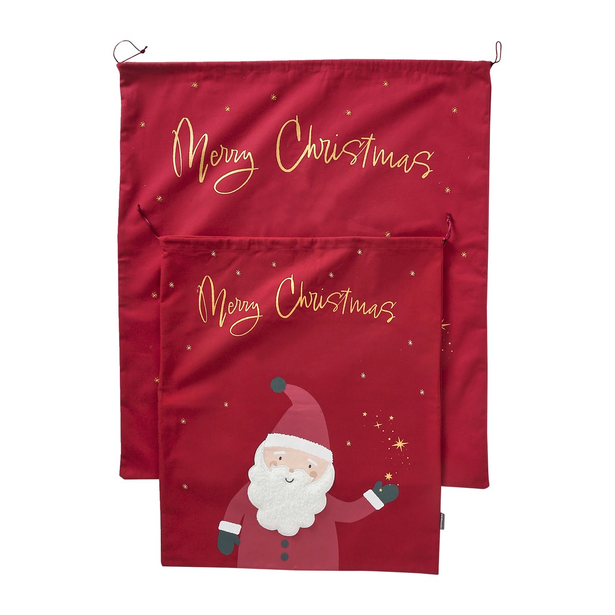 Sac à jouets Père Noël rouge, VERTBAUDET