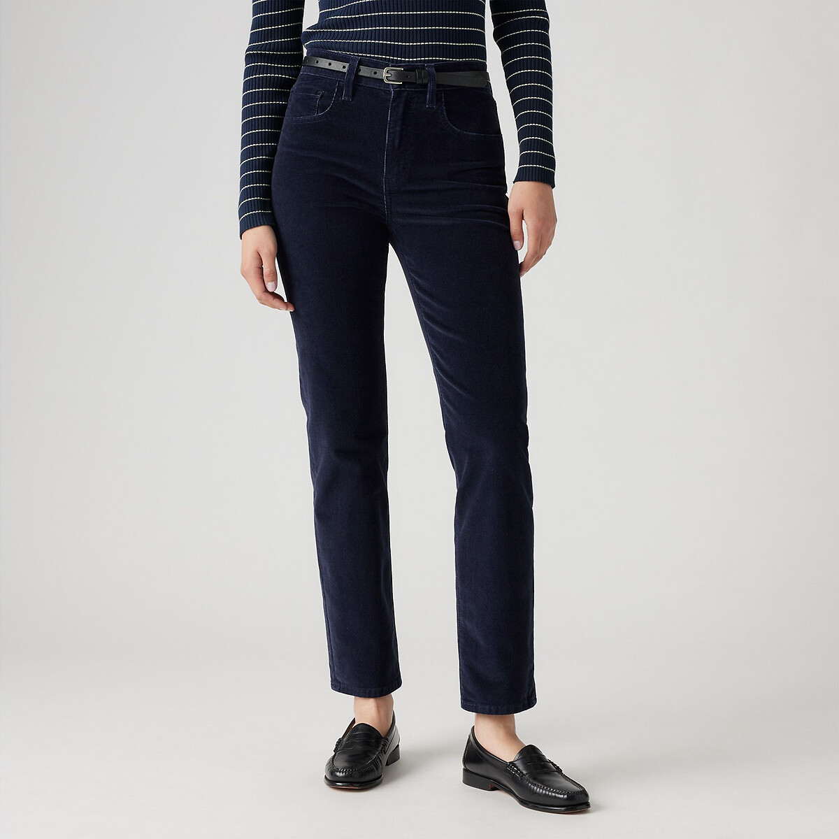 724™ High Rise Straight Trousers nightwatch blue, LEVI'S