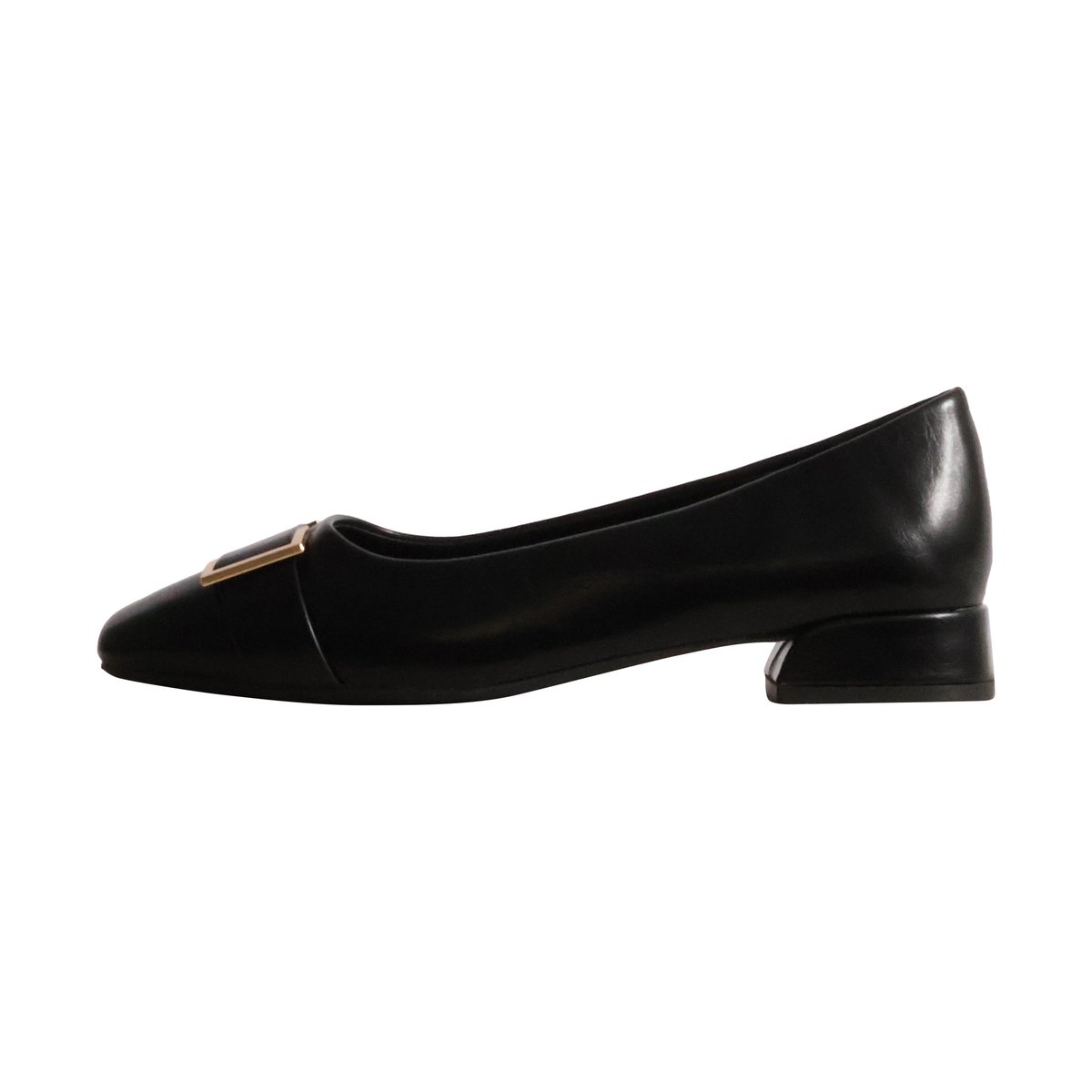 Ballerine à Talon R And B noir, ENZA NUCCI