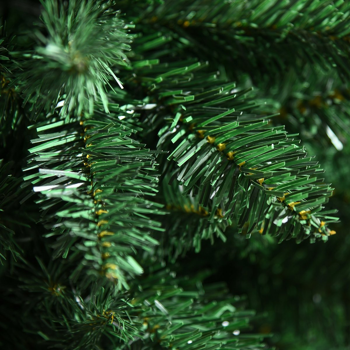 Sapin de Noël Plastique Vert vert, HOMCOM