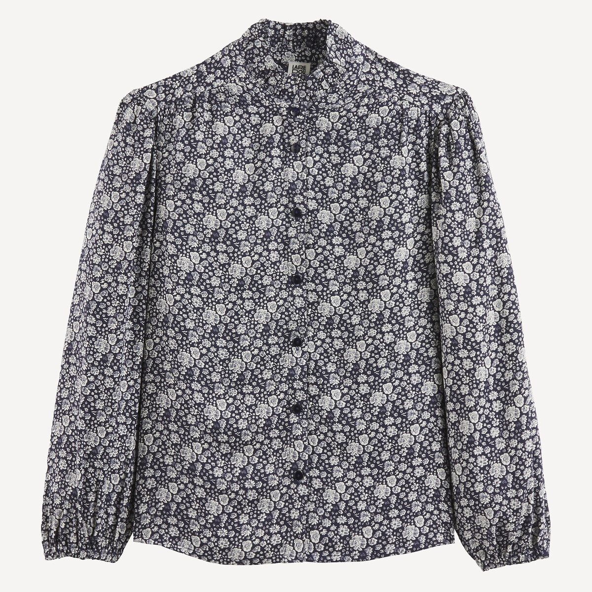 Blouse col victorien, manches longues, imprimé floral imprimé fleurs, LA REDOUTE COLLECTIONS