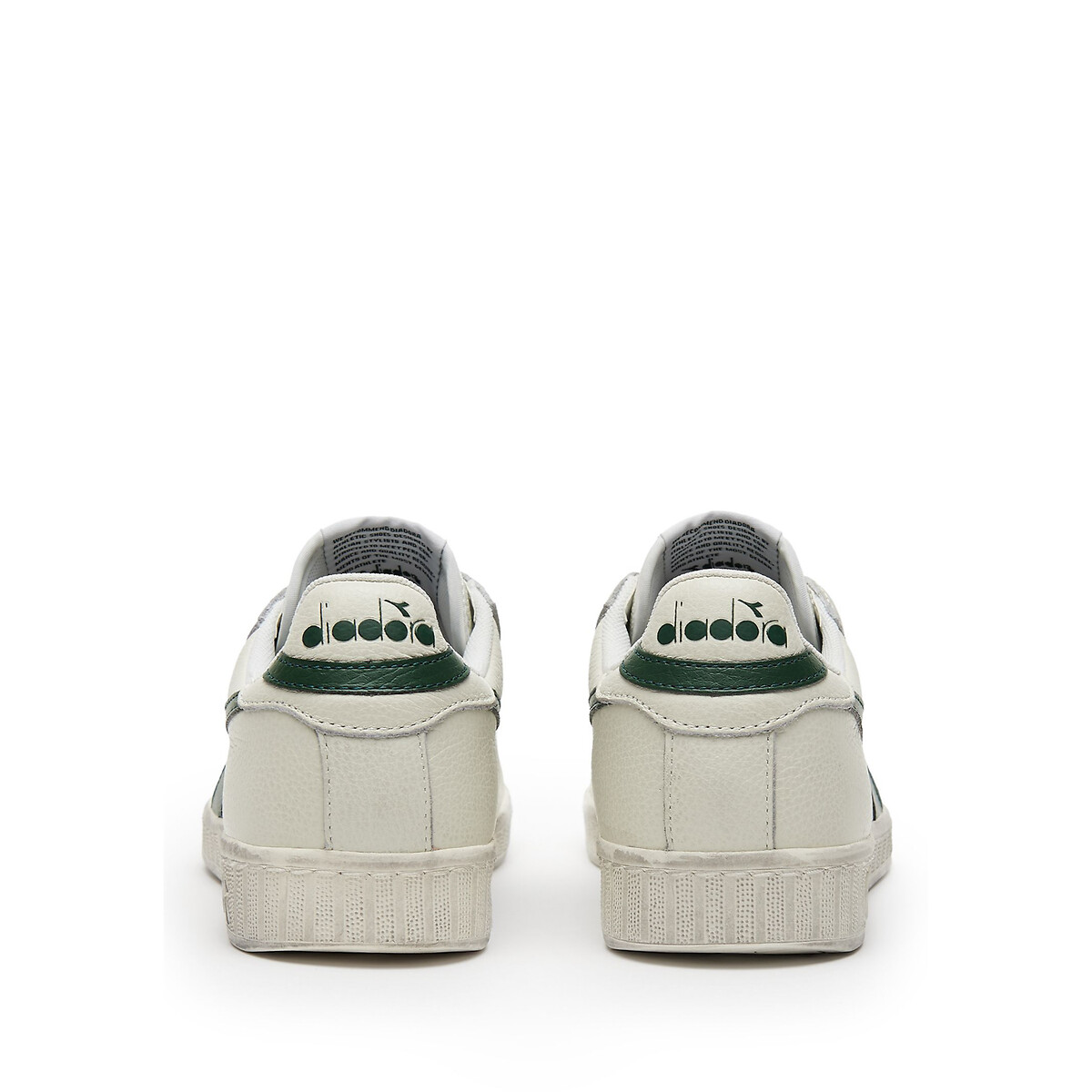 Baskets cuir Game L Low Waxed blanc, DIADORA