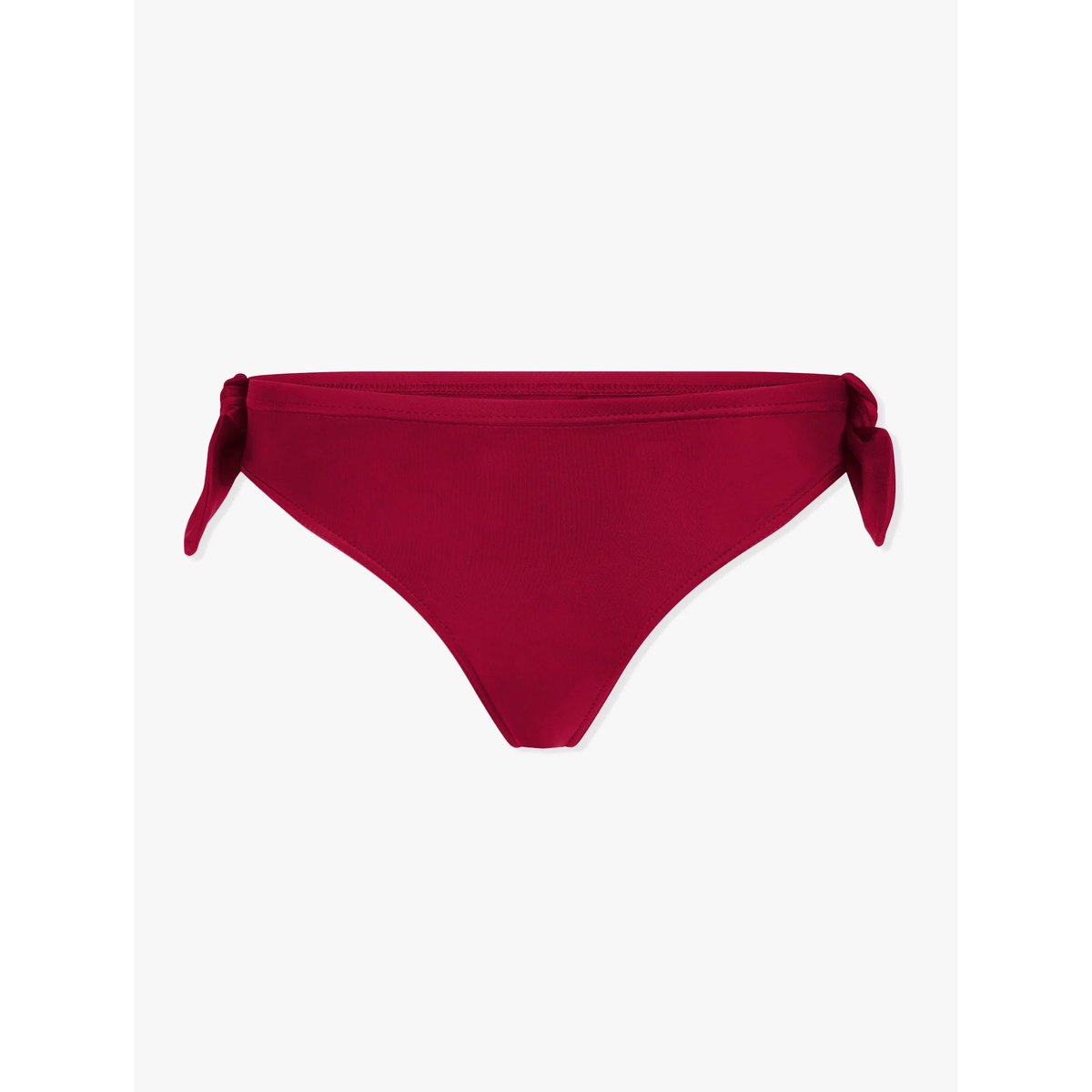 Bas de maillot de bain menstruel à nœuds - Culotte Femme - SMOON bordeaux, SMOON