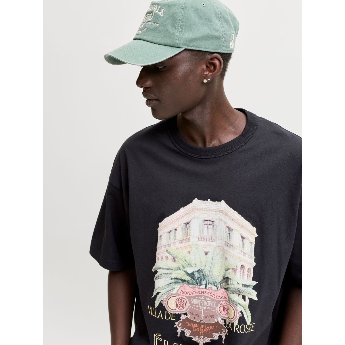 T-Shirt black 1, JACK & JONES