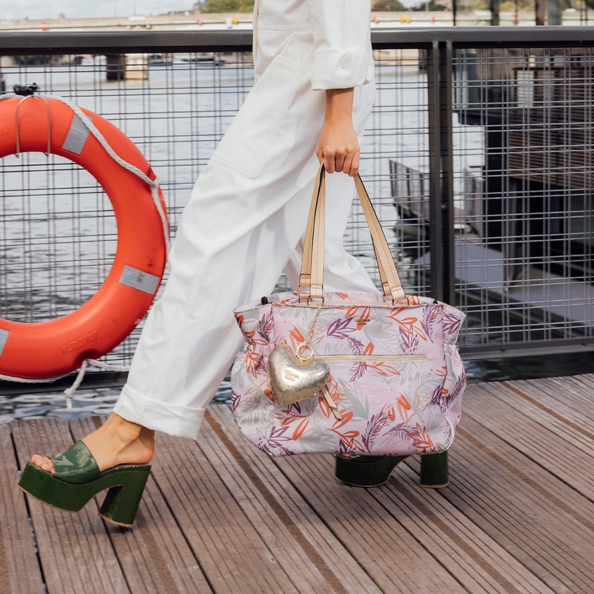 Sac week-end  S-Rosa multicolore, LOLLIPOPS