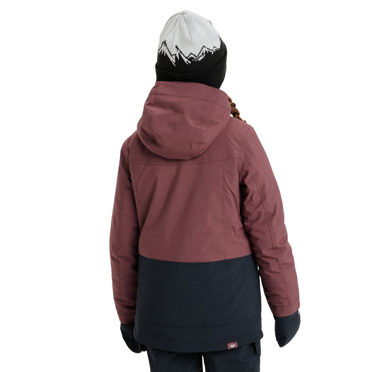 Veste de snow technique DAWNRAE PARKA. rouge huckleberry, ROXY