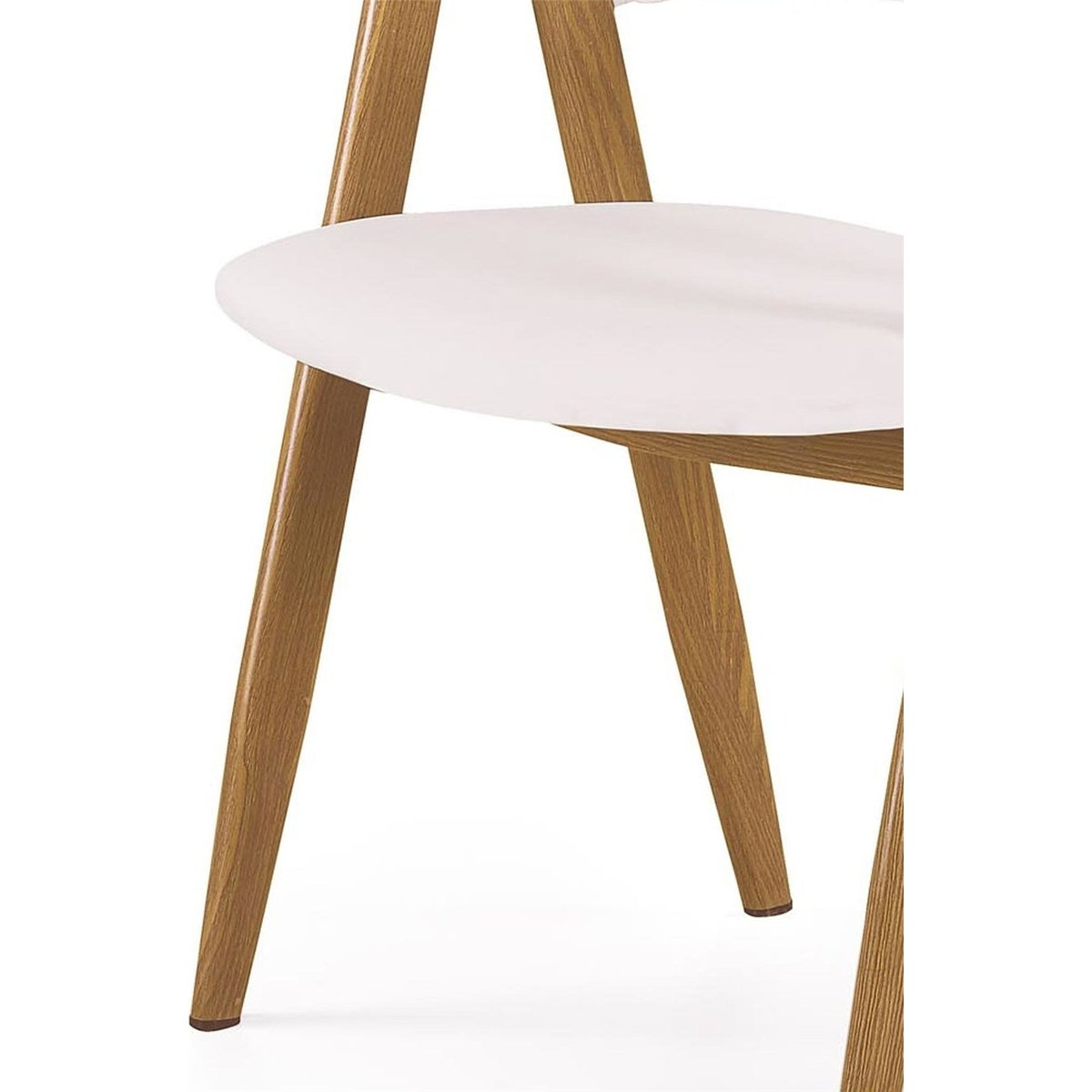 Chaise tapissée collection SHERRIS blanc cassé, RECOLLECTION