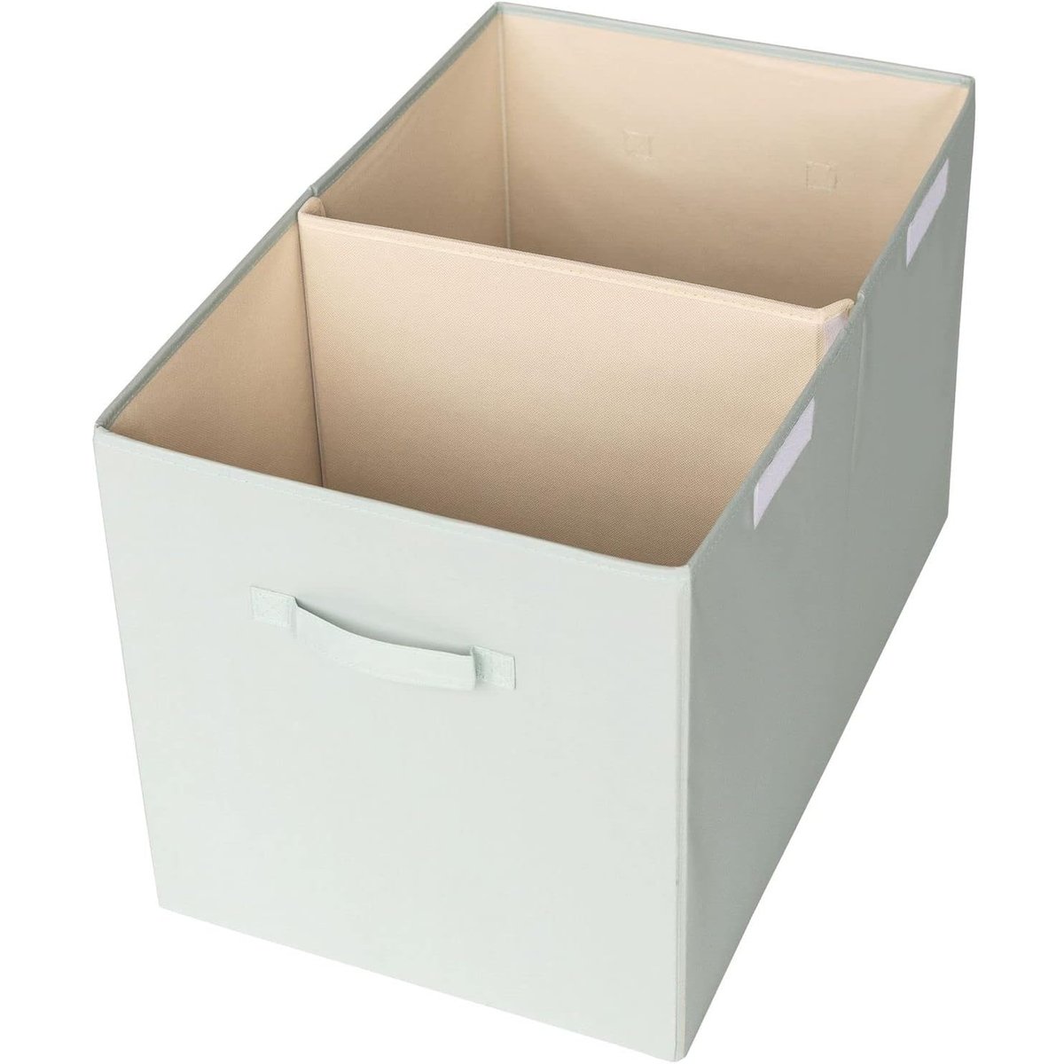 Coffre à jouets en tissu gris clair, 3 SPROUTS