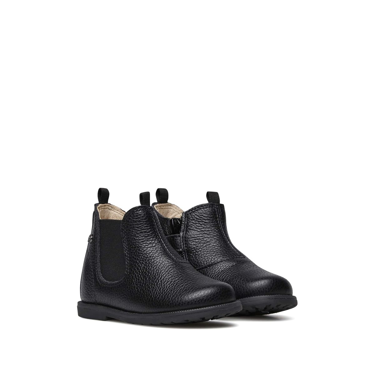 Bottines en cuir WINTER WOOD noir-, FALCOTTO