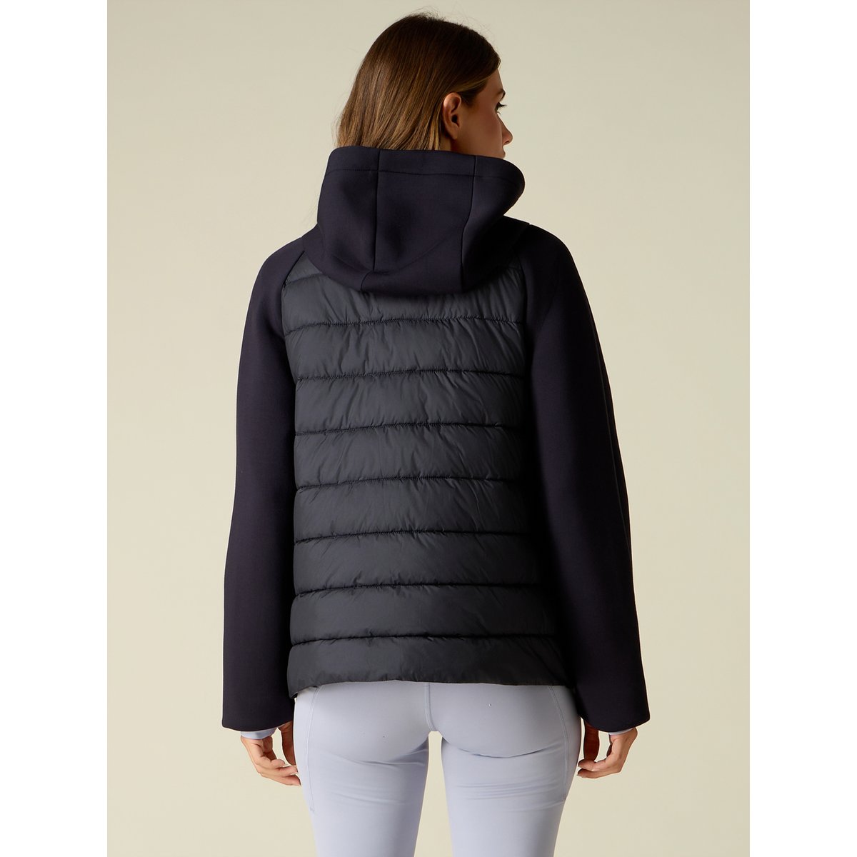 Veste avec intérieur matelassé bleu, OLTRE
