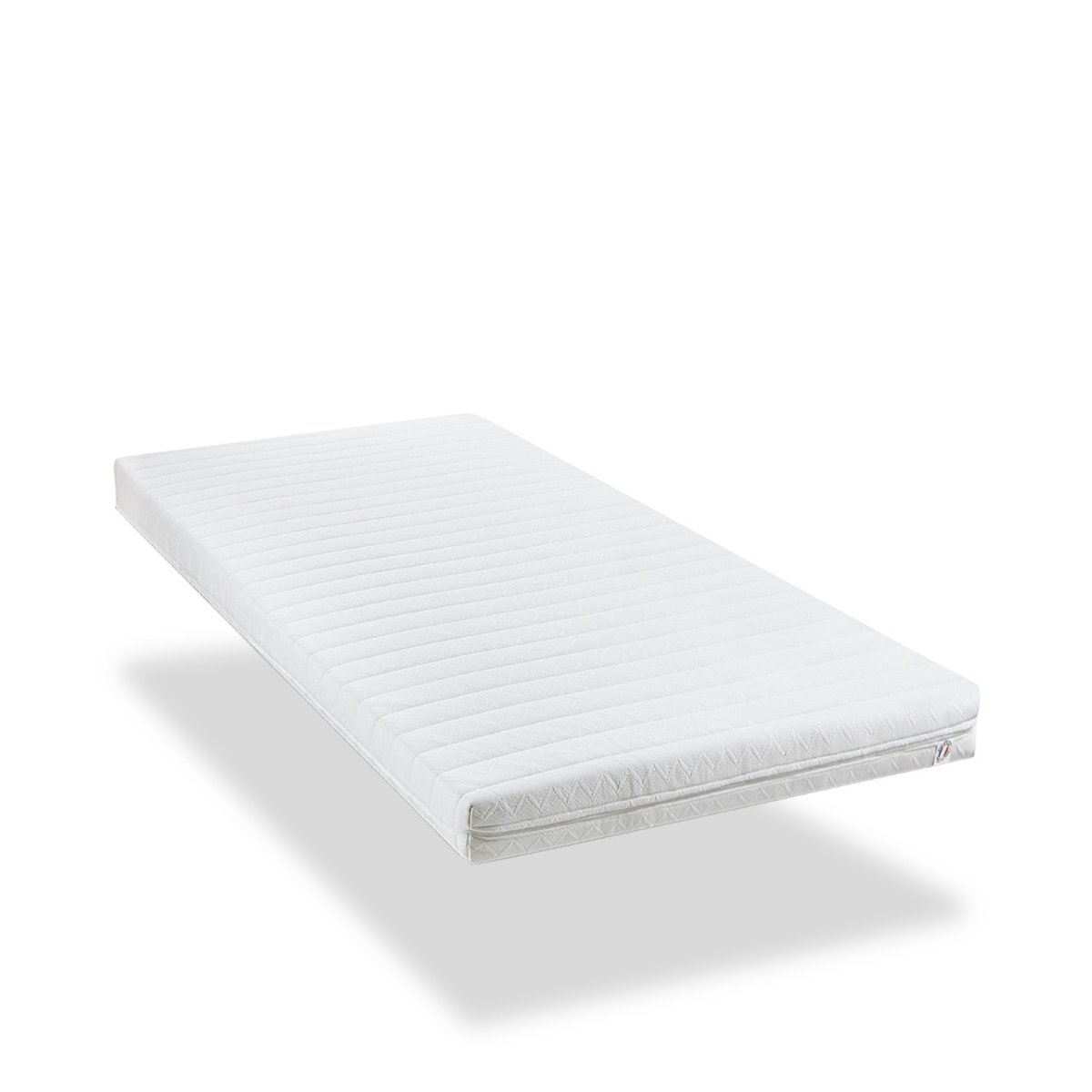 Matelas Mousse 12 cm KLO blanc, OLYMPE LITERIE