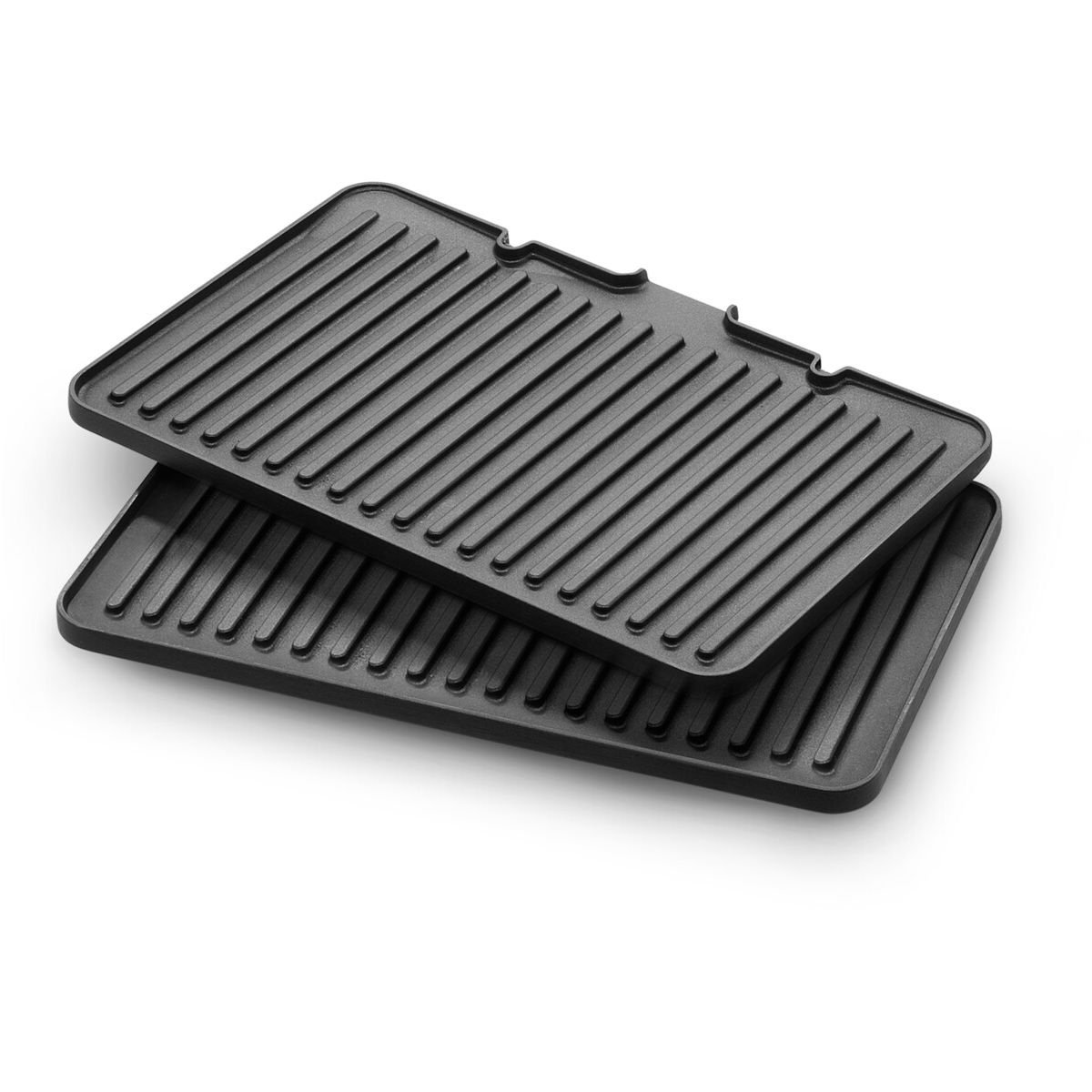 Grille-viande CG9047 inox 3 jeux de plaques amovibles, 37x23 cm couleur unique, BRAUN