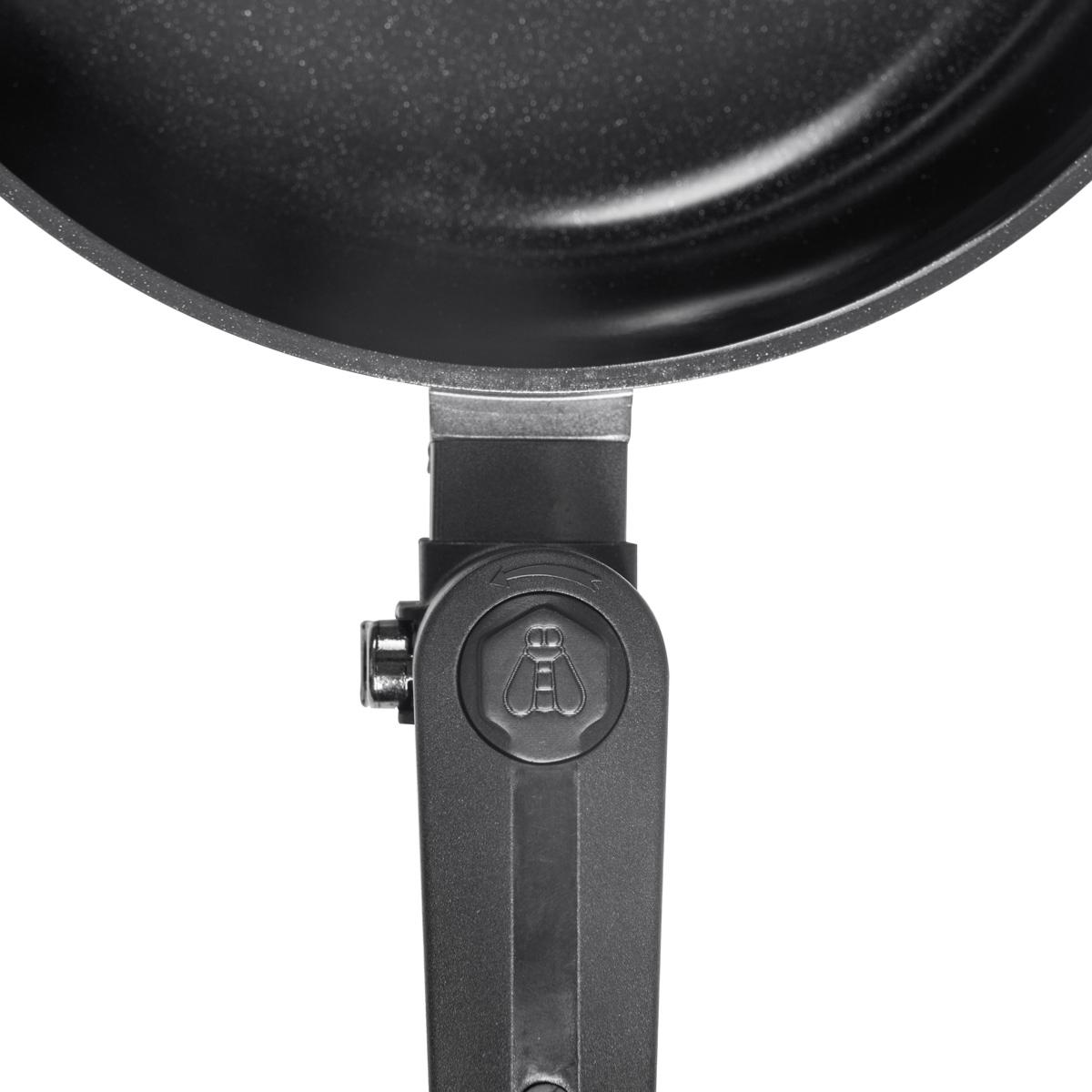 Poêle avec manche repliable - Transformer couleur unique, LAGUIOLE CUISSON