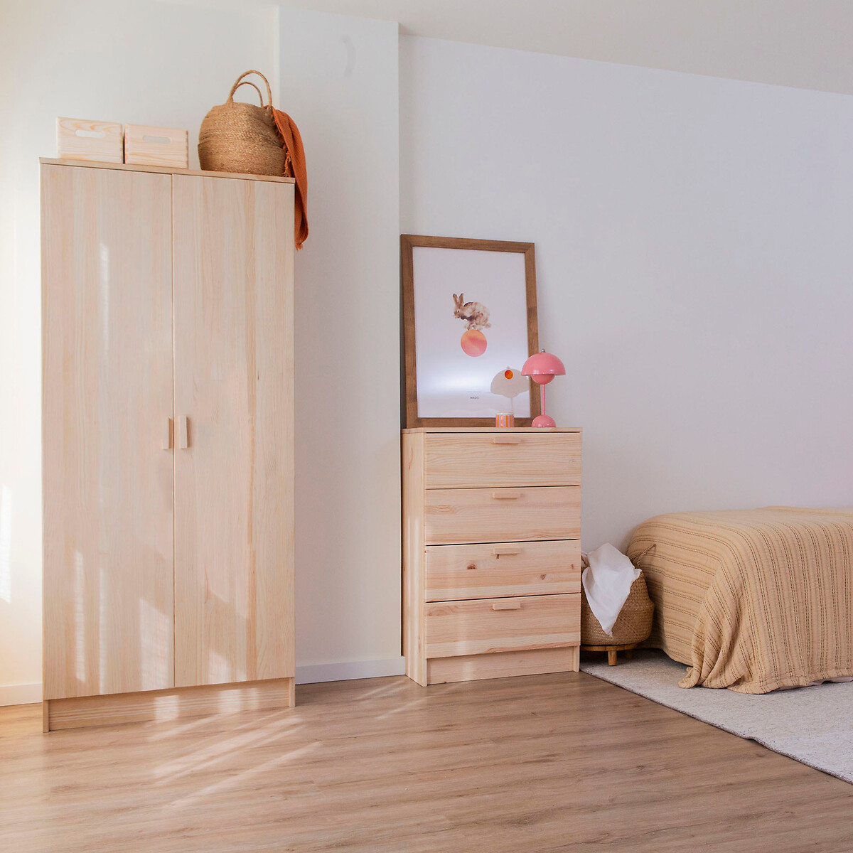 Armoire Natura bois clair, EUROPE & NATURE 