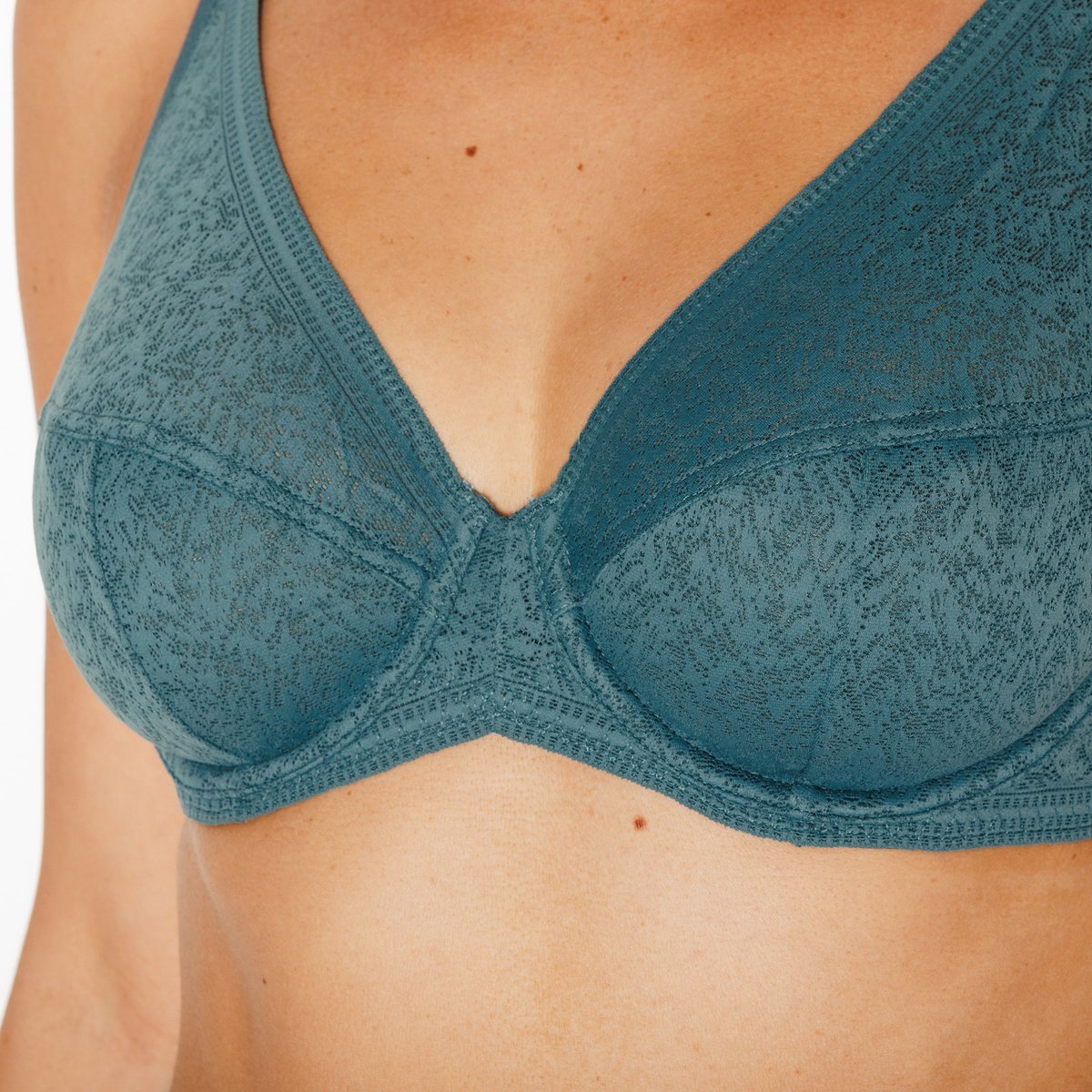 Soutien-gorge foulard JULIANE petrole, ROUGEGORGE LINGERIE