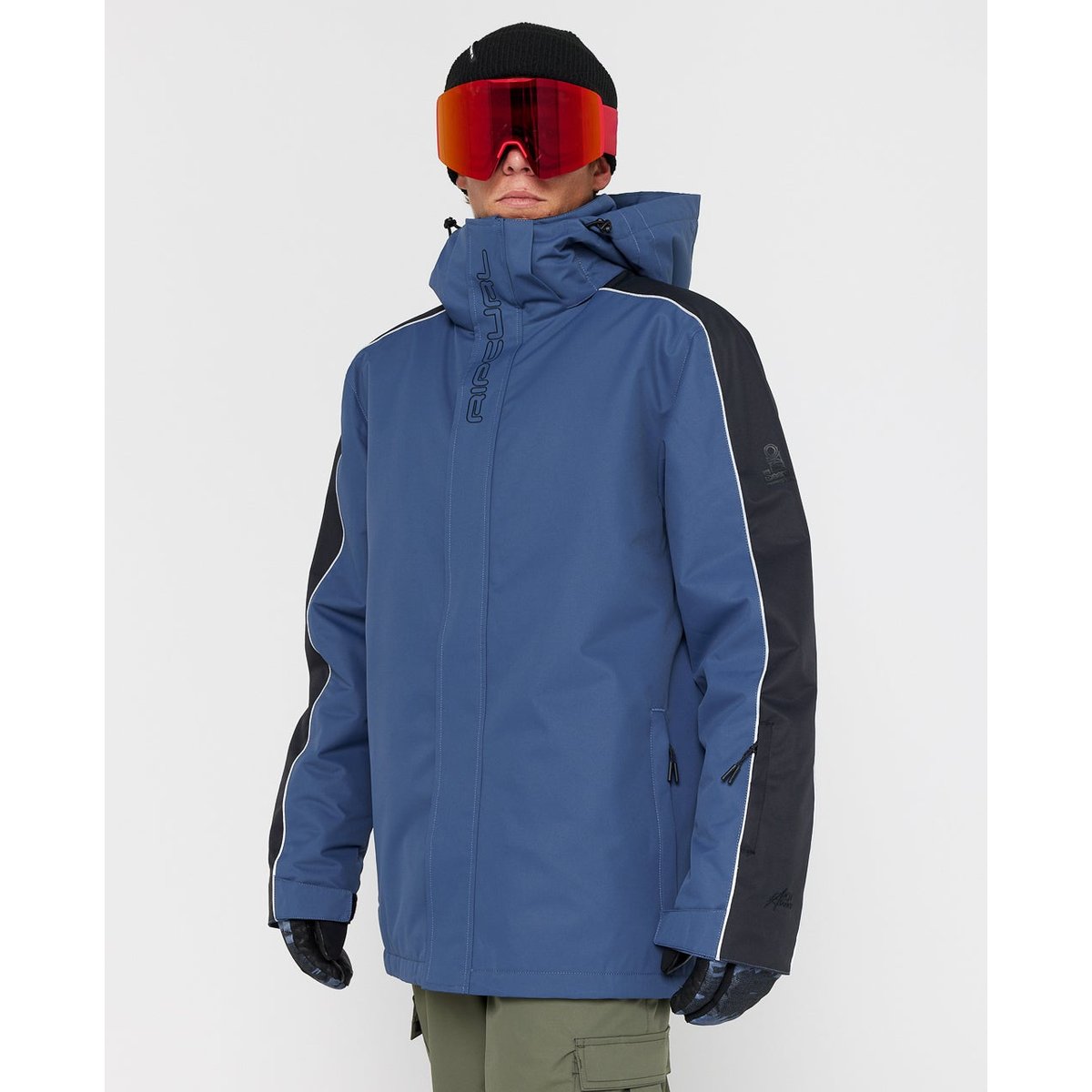 Veste de ski ANTI-SERIES Rider 10K/10K bleu marine clair, RIP CURL