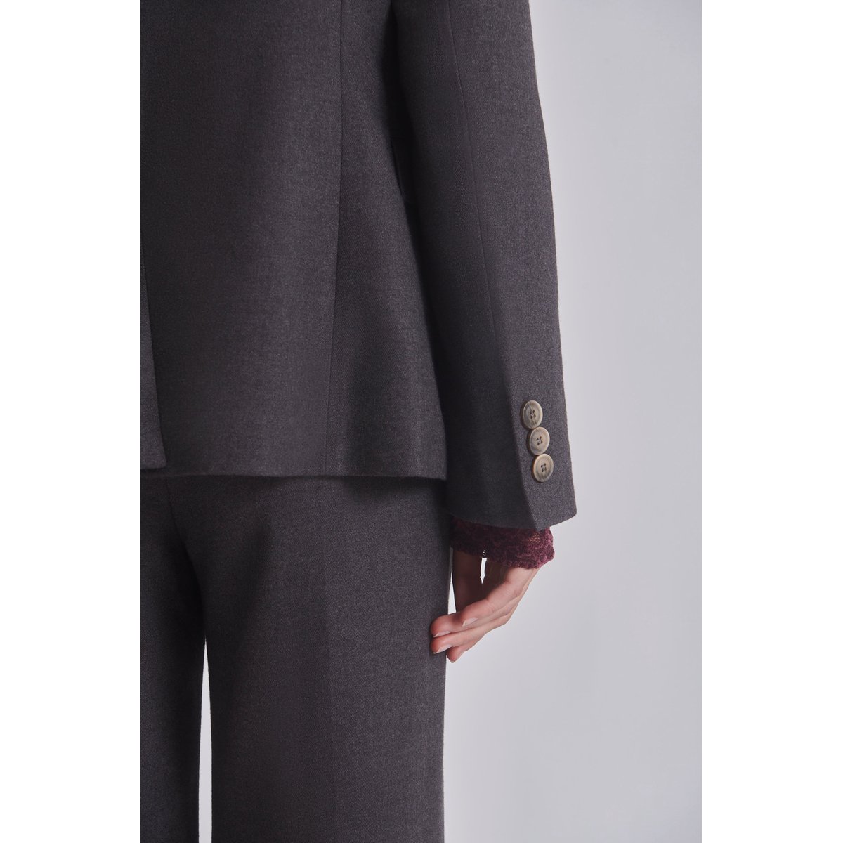 Pantalon évasé BUTLER gris, BENOA