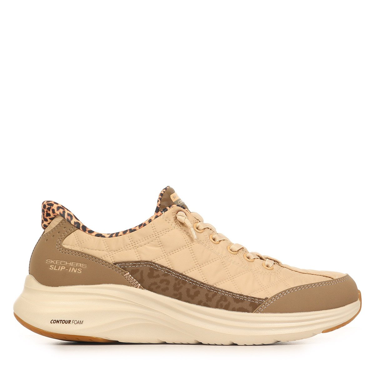 Baskets CONTOUR FOAM LEOPARD DREAM brown, SKECHERS