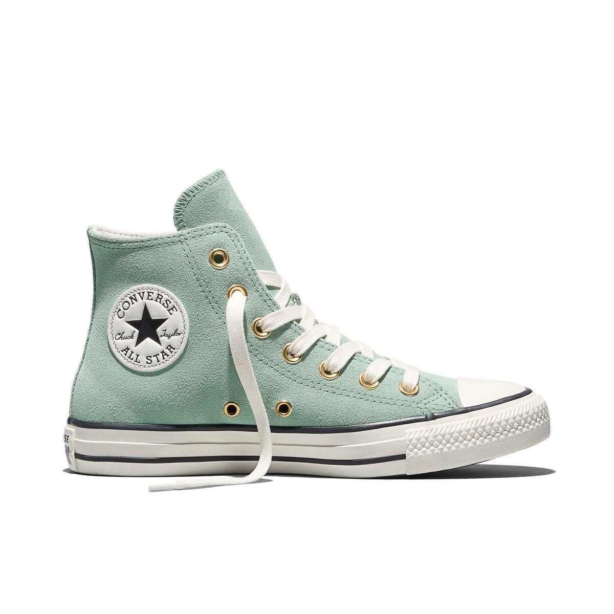 Baskets CTAS Elevated Suede vert, CONVERSE