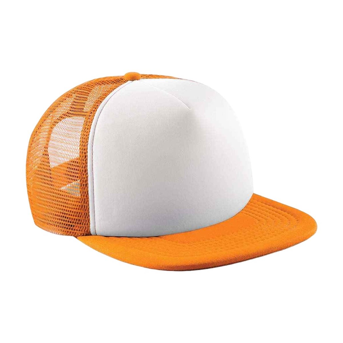 Casquette trucker orange / blanc, BEECHFIELD