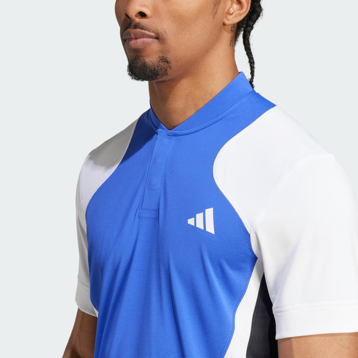 Polo de tennis Pro HEAT.RDY FreeLift lucid blue / white / black, adidas Performance
