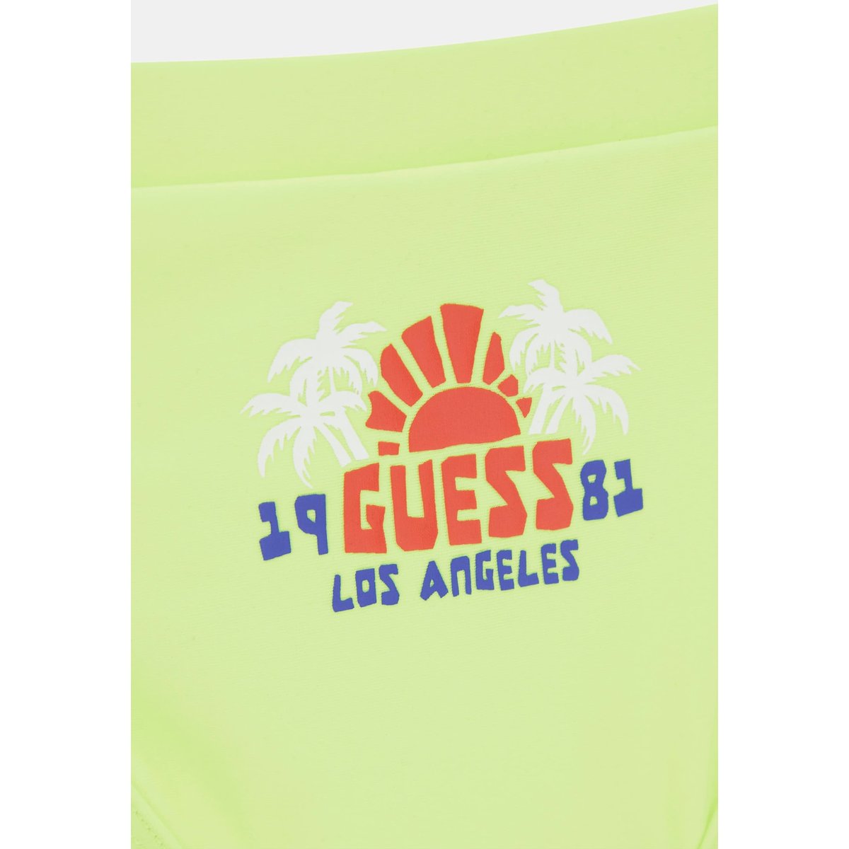 Slip De Bain jaune fluo, GUESS KIDS