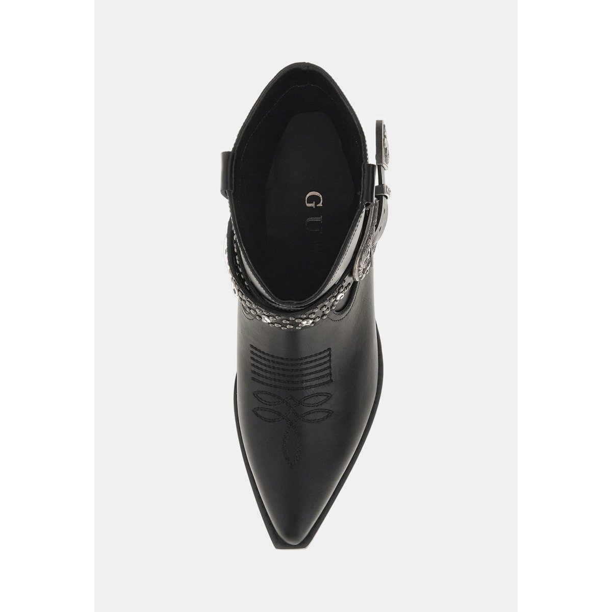 Bottines Lansly Application De Clous noir, GUESS