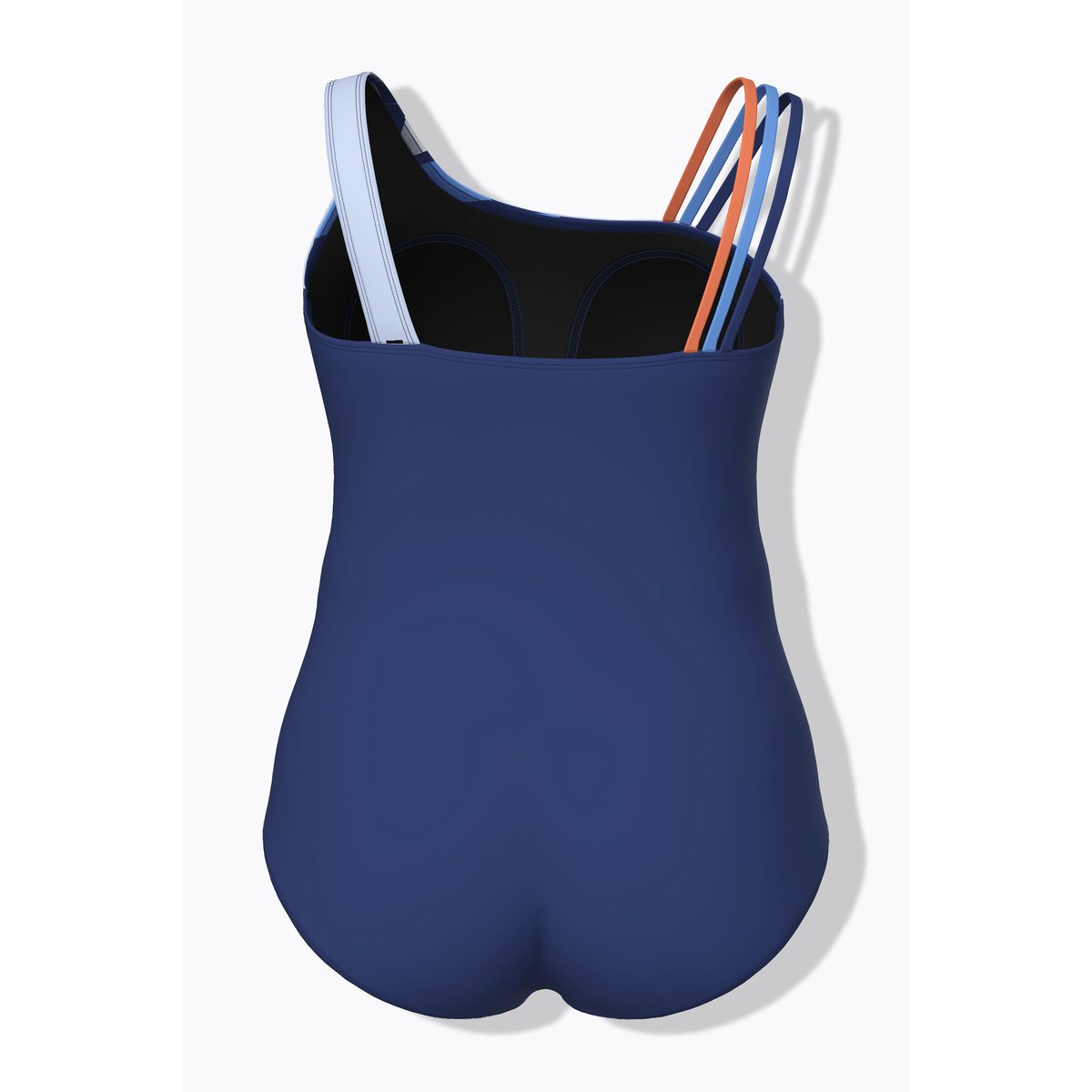 Maillot de bain avec bonnets souples bleu foncé, ULLA POPKEN