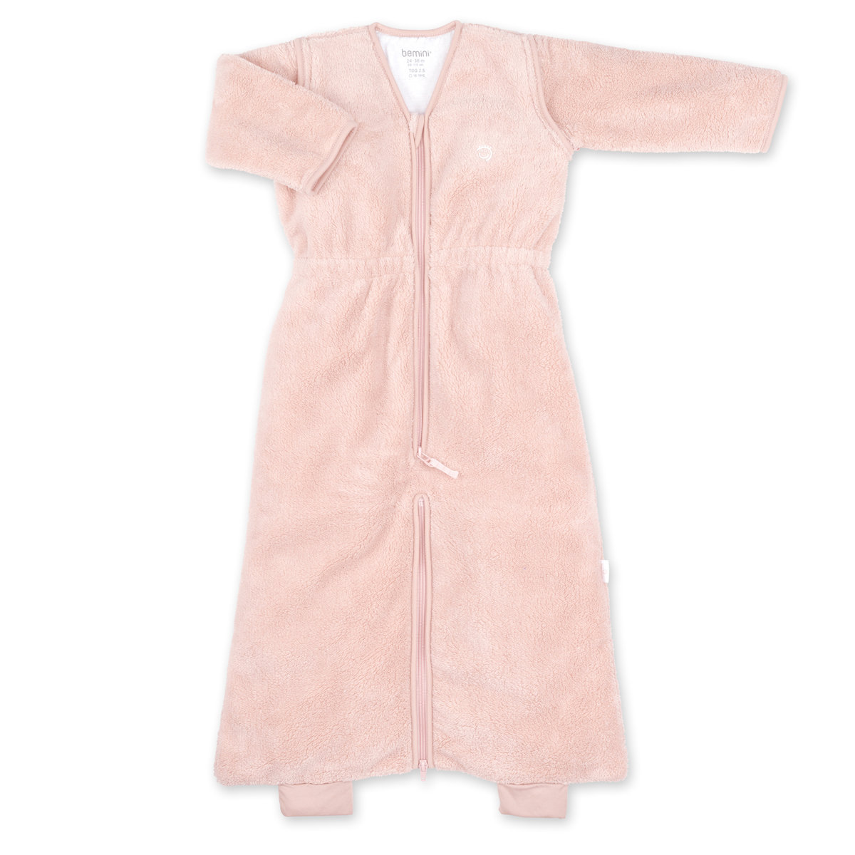 Gigoteuse jambes séparables hiver - TOG 2.5 Chaud tout doux blush, BEMINI