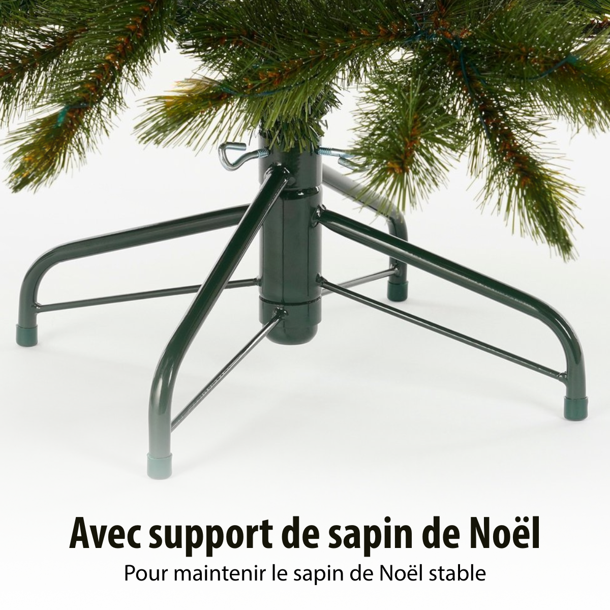 Sapin de Noël artificiel H215 cm SHERWOOD vert, TRIUMPH TREE