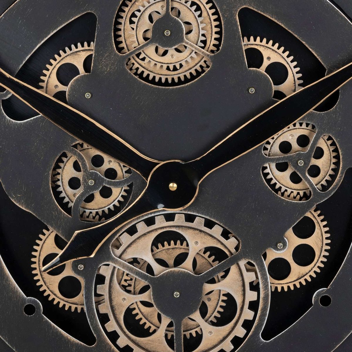 Horloge murale KENT noir, ATMOSPHERA