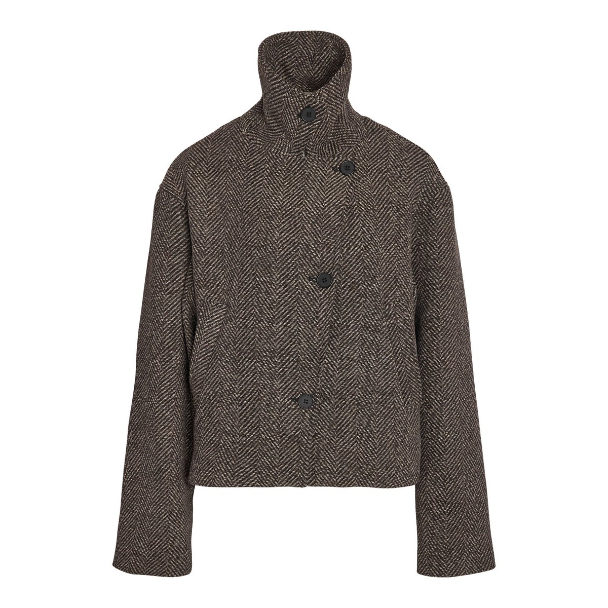 Manteau marron - chocolate brown1, NOISY MAY