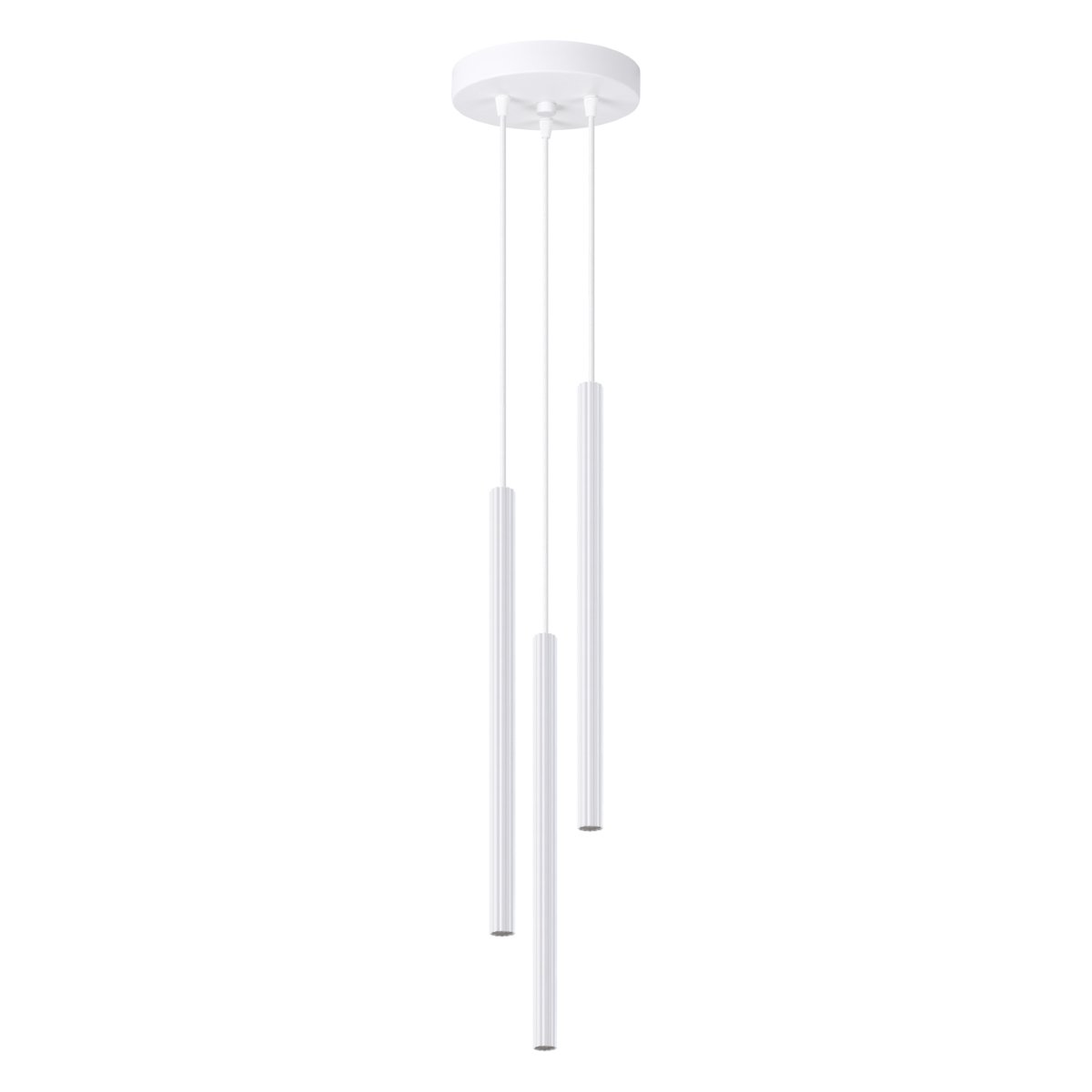 Lustre Acier Blanc G9 3 Arche blanc, EDEN