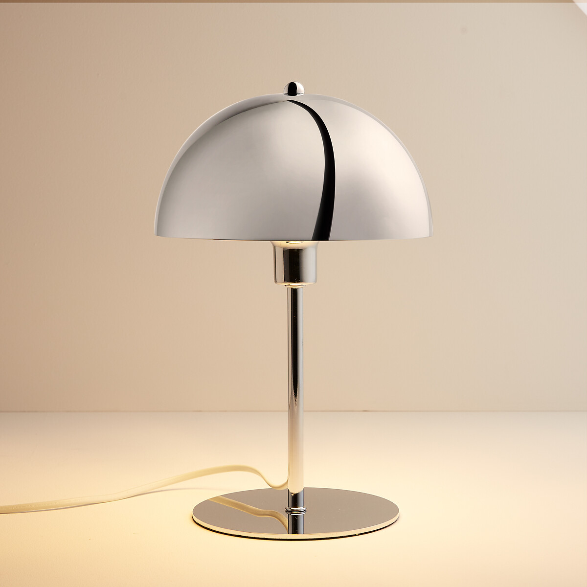 Candeeiro de mesa cogumelo em metal ferro cromado, Capi cromado, LA REDOUTE INTERIEURS