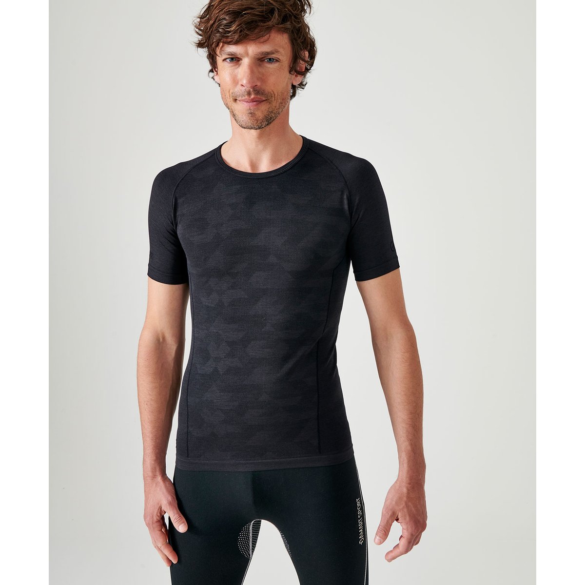 T-shirt Dynamic Climatyl noir, DAMART SPORT