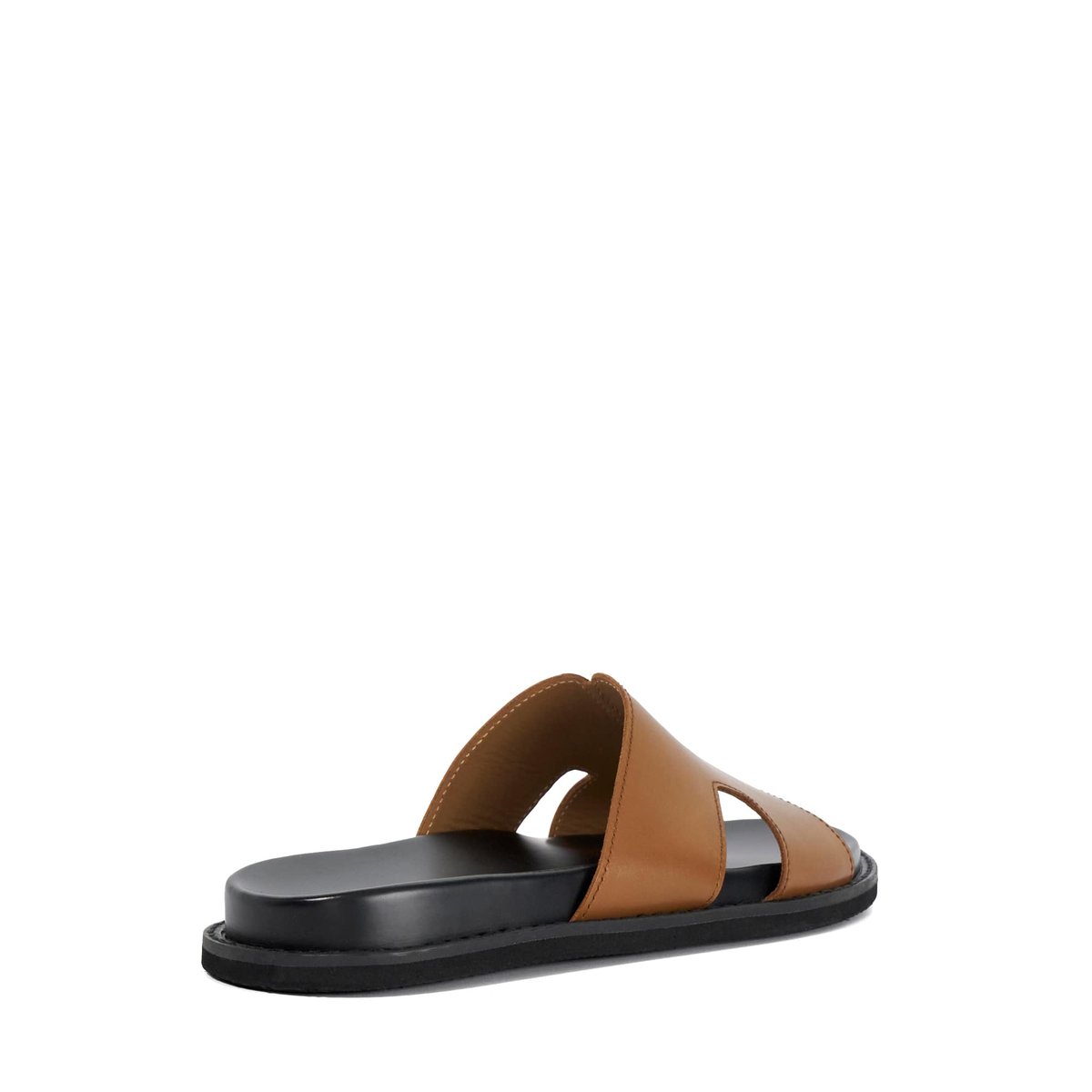 Sandales en cuir à enfiler - ISHAA tan-leather, DUNE LONDON