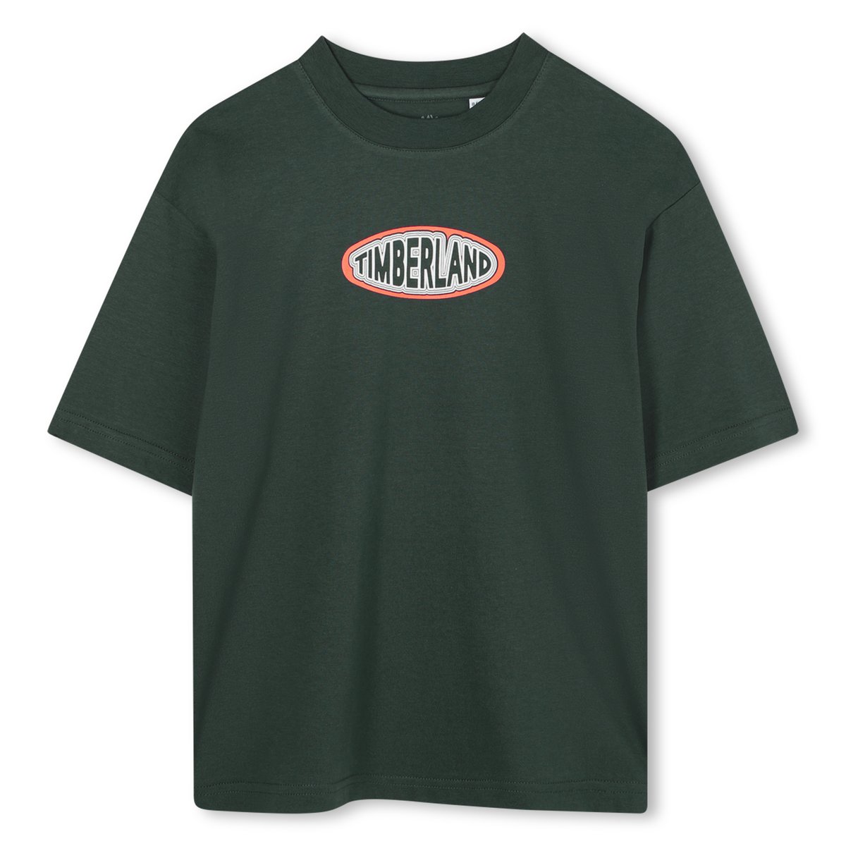 T-shirt à manches courtes en maillot bottle green, TIMBERLAND