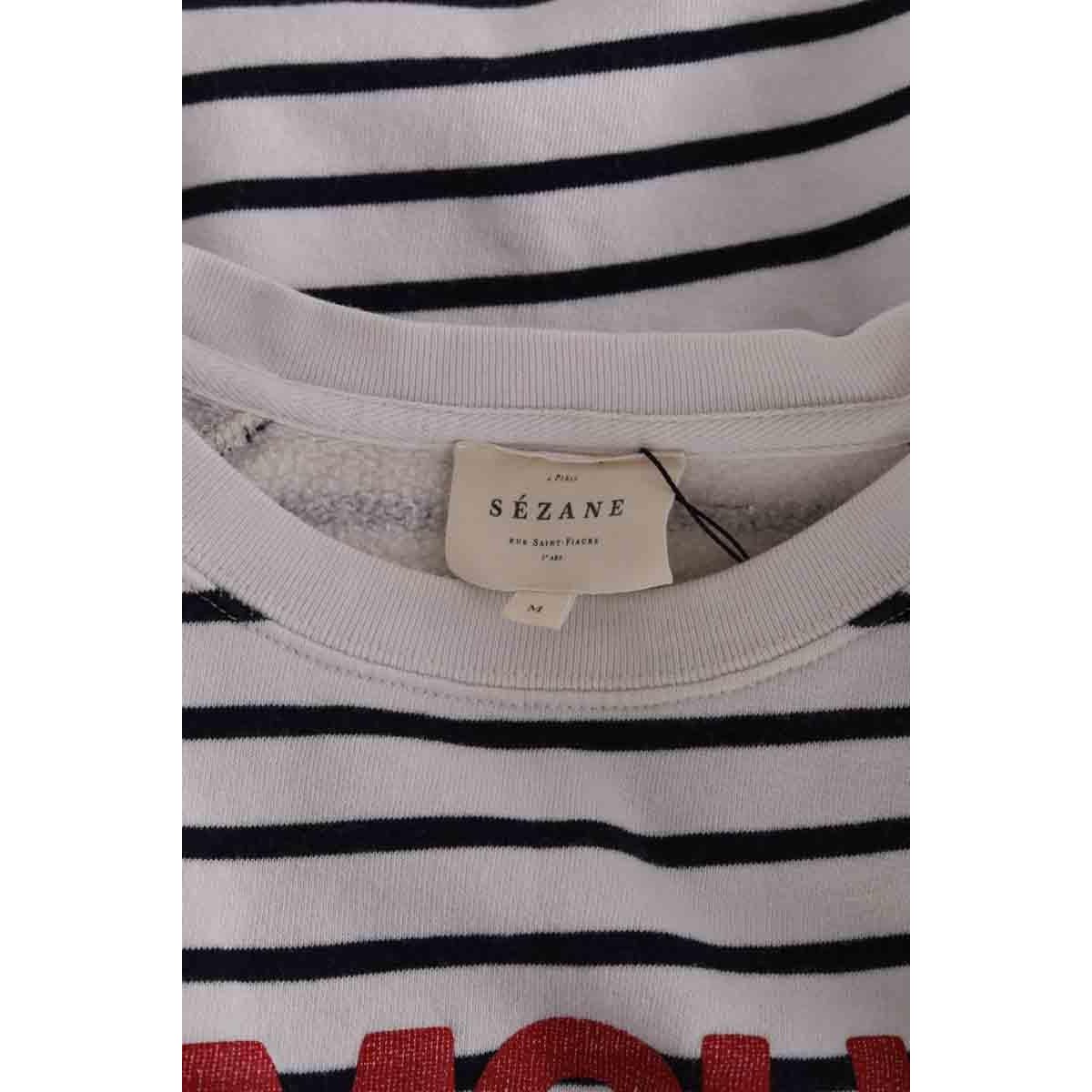 Sweatshirt - Bon État blanc, SEZANE