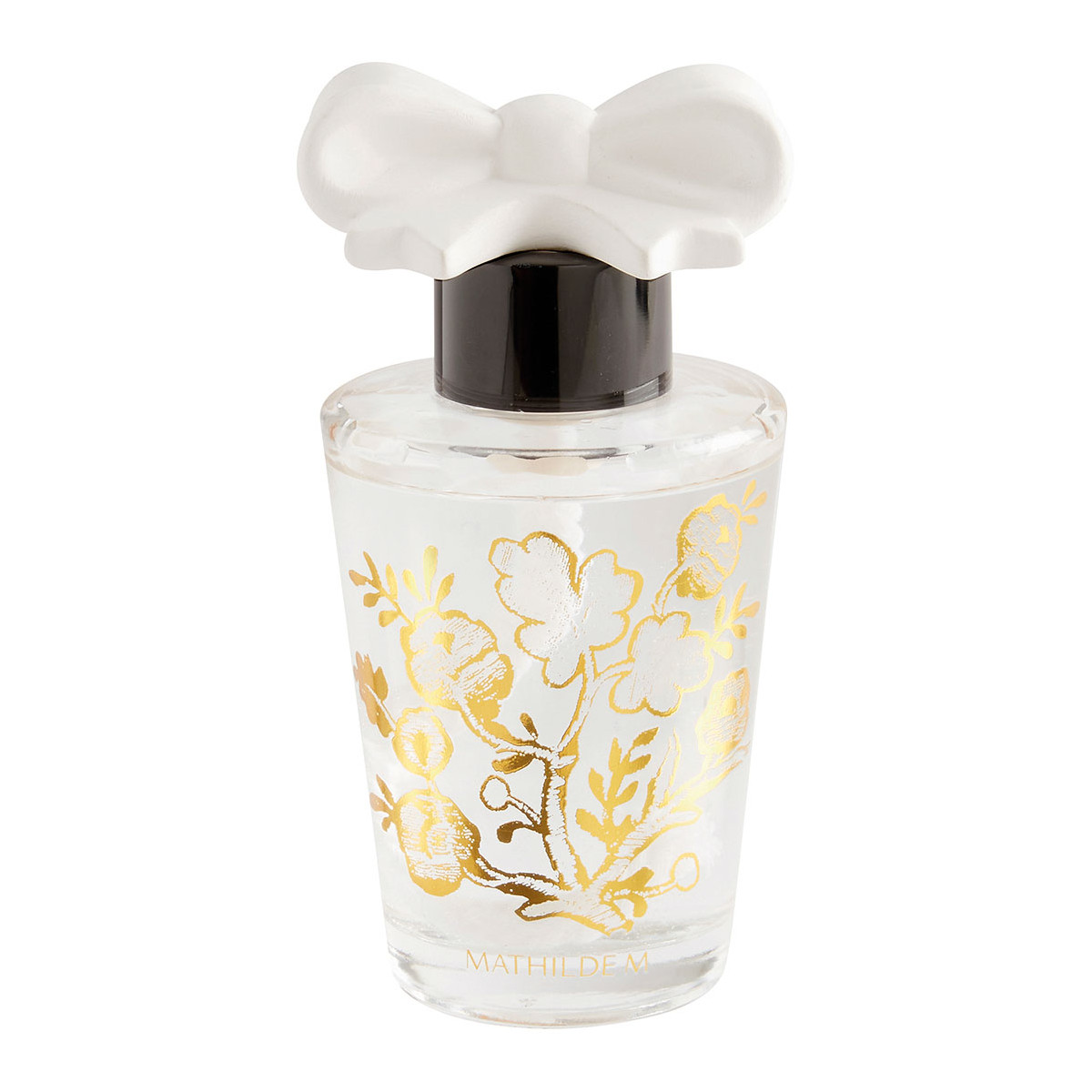 Coffret diffuseur de parfum et bougie Voile de Lin TRÉSOR DE FLEURS rose, MATHILDE M