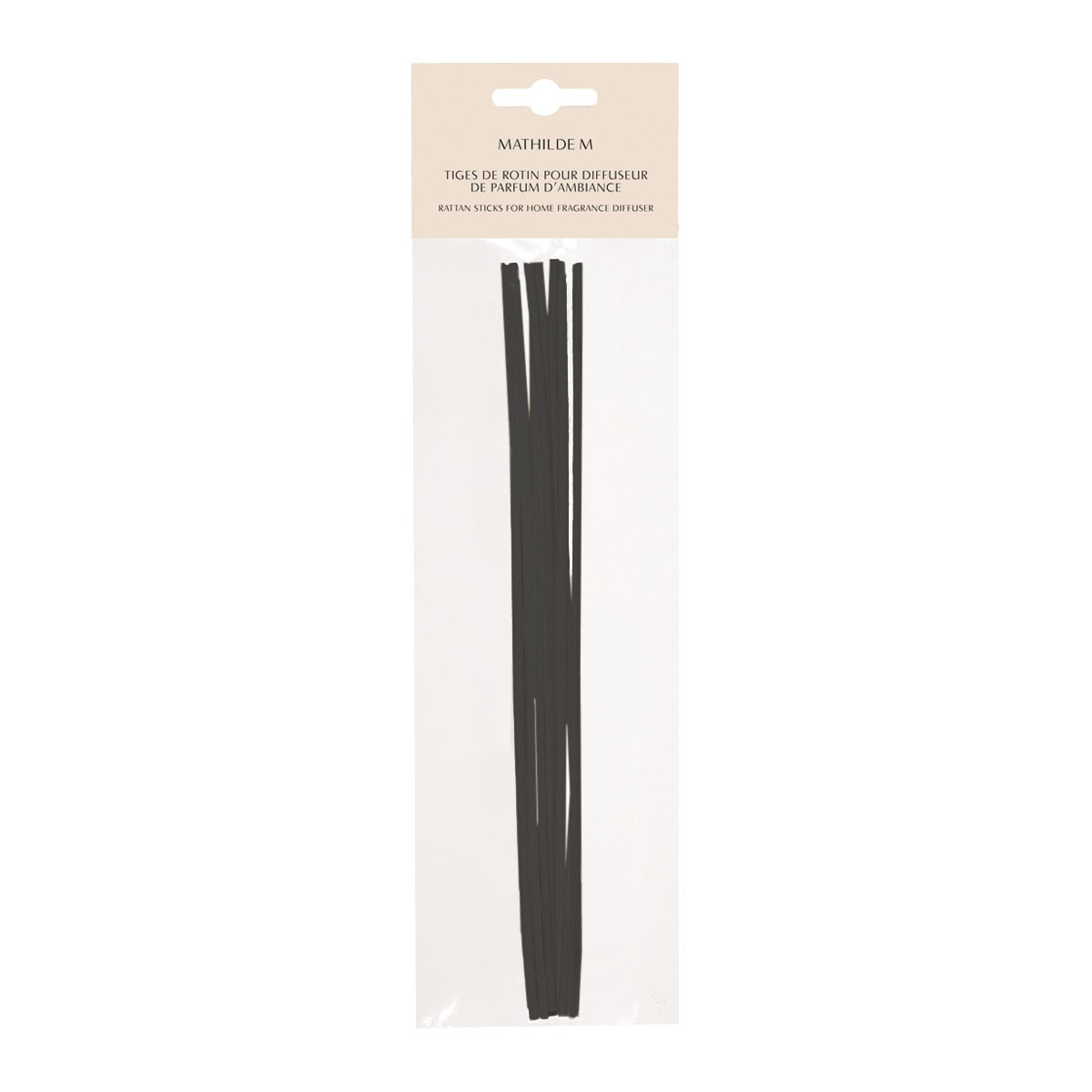 Tiges pour diffuseur de parfum 40 cm noir, MATHILDE M