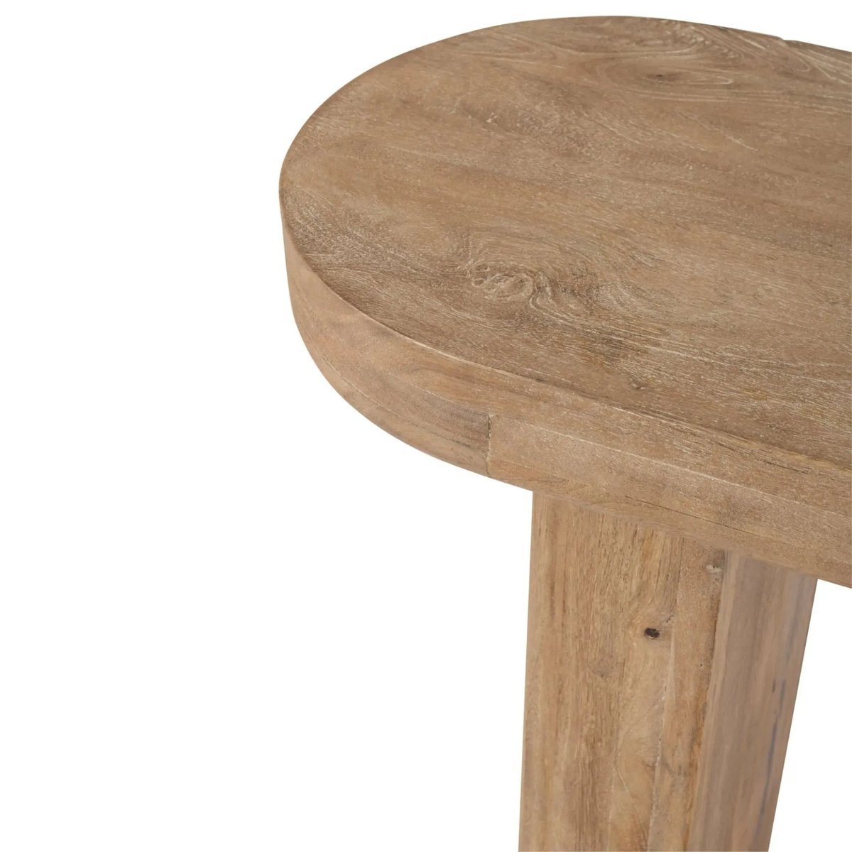 Console en manguier massif L152 - MAHE bois clair, HELLIN, DEPUIS 1862