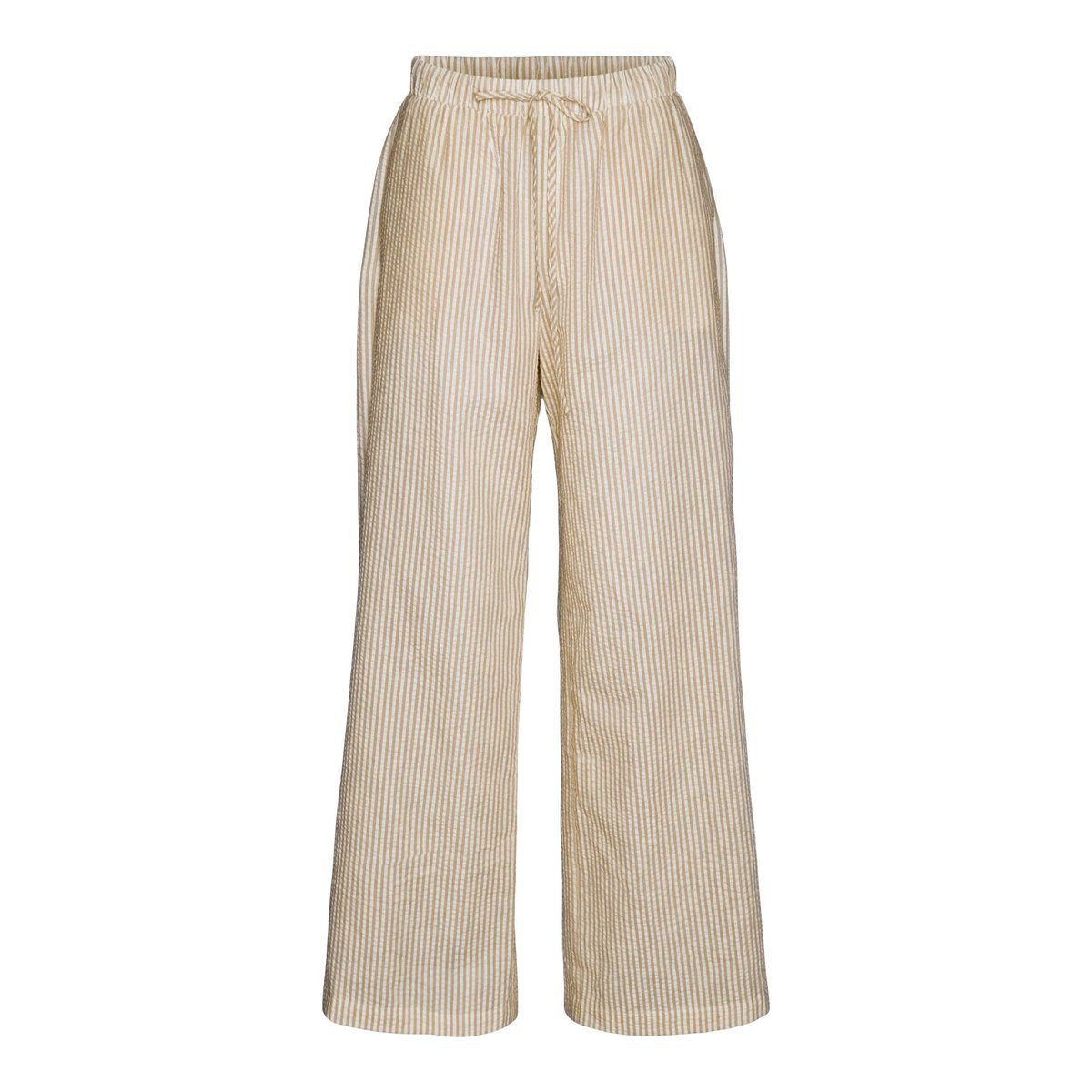 Pantalon À Jambe Large irish cream, VERO MODA